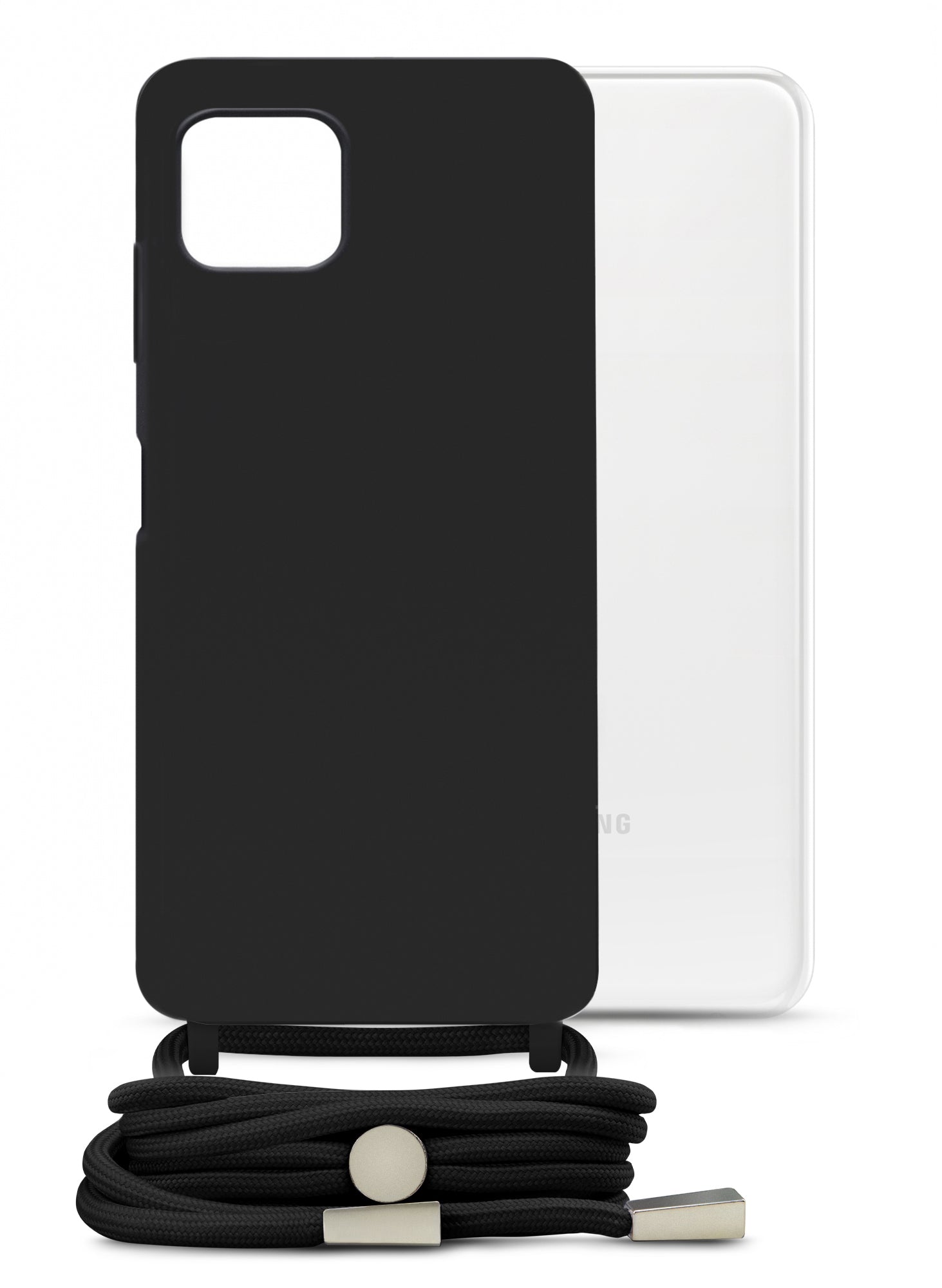 Mobilize Lanyard Gelly Case For Samsung Galaxy A22 5G Black