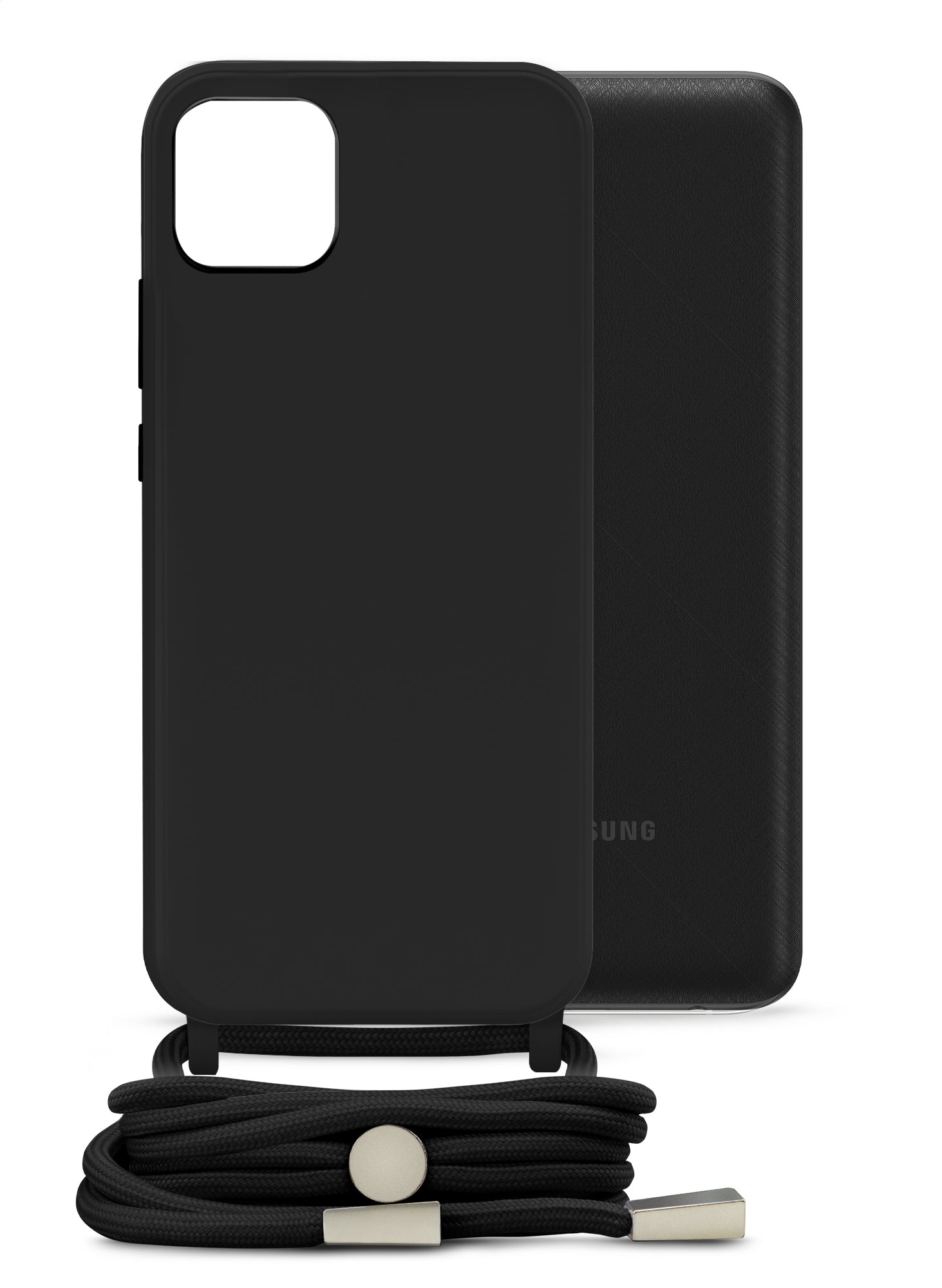 Mobilize Lanyard Gelly Case For Samsung Galaxy A03 Black