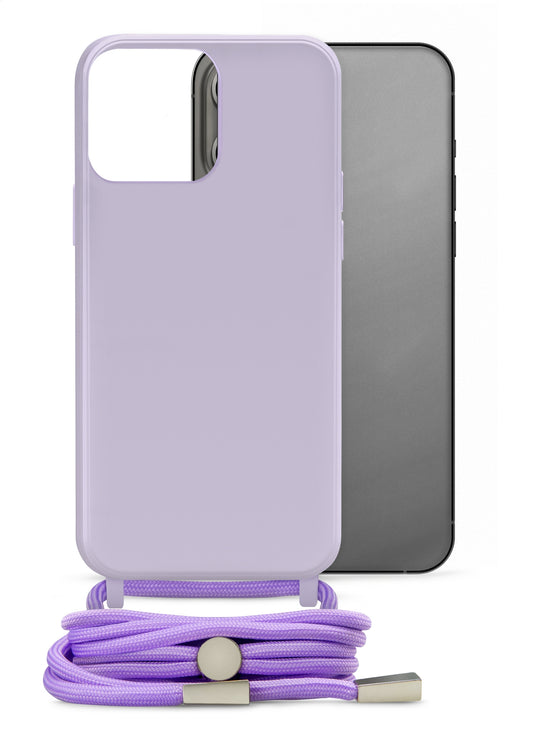 Mobilize Lanyard Gelly Case For Apple Iphone 13 Pro Pastel Purple