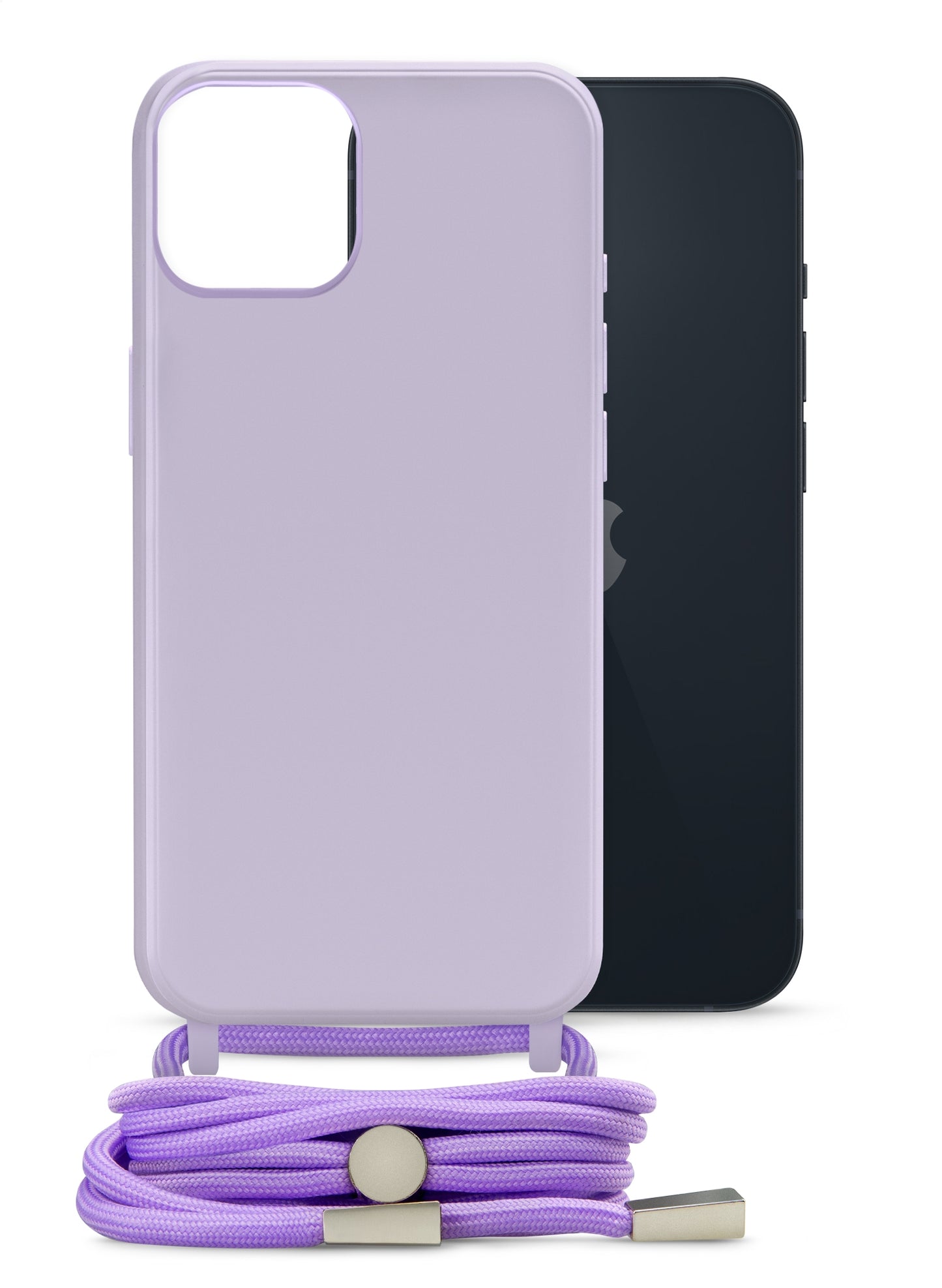 Mobilize Lanyard Gelly Case For Apple Iphone 14 Pastel Purple