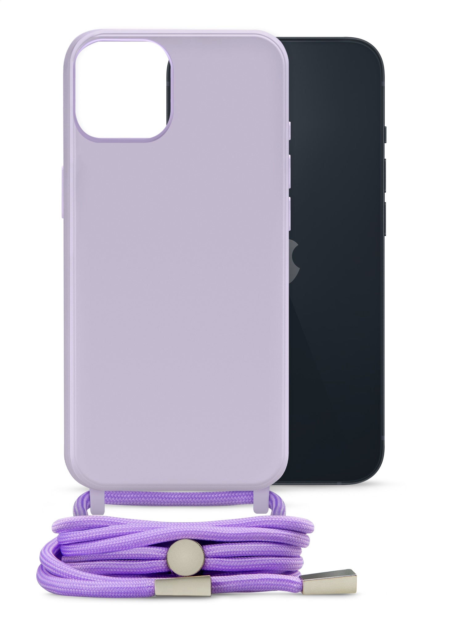 Mobilize Lanyard Gelly Case For Apple Iphone 14 Pastel Purple