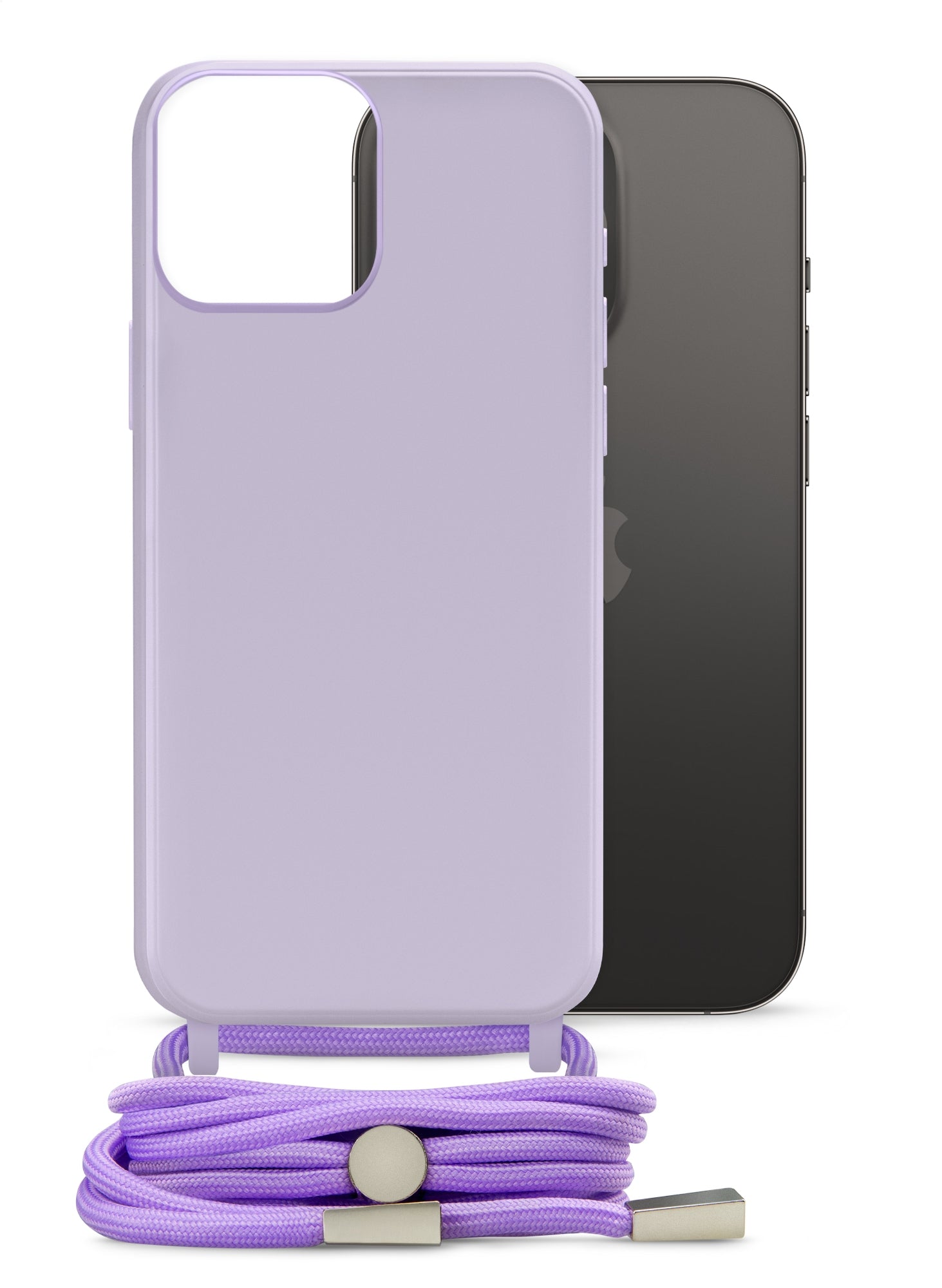 Mobilize Lanyard Gelly Case For Apple Iphone 14 Pro Pastel Purple
