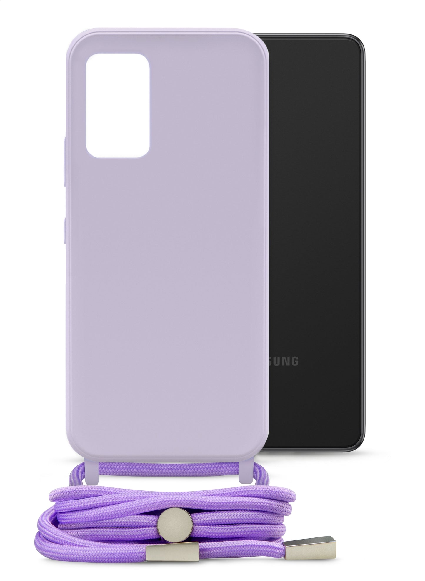 Mobilize Lanyard Gelly Case For Samsung Galaxy A53 5G Pastel Purple