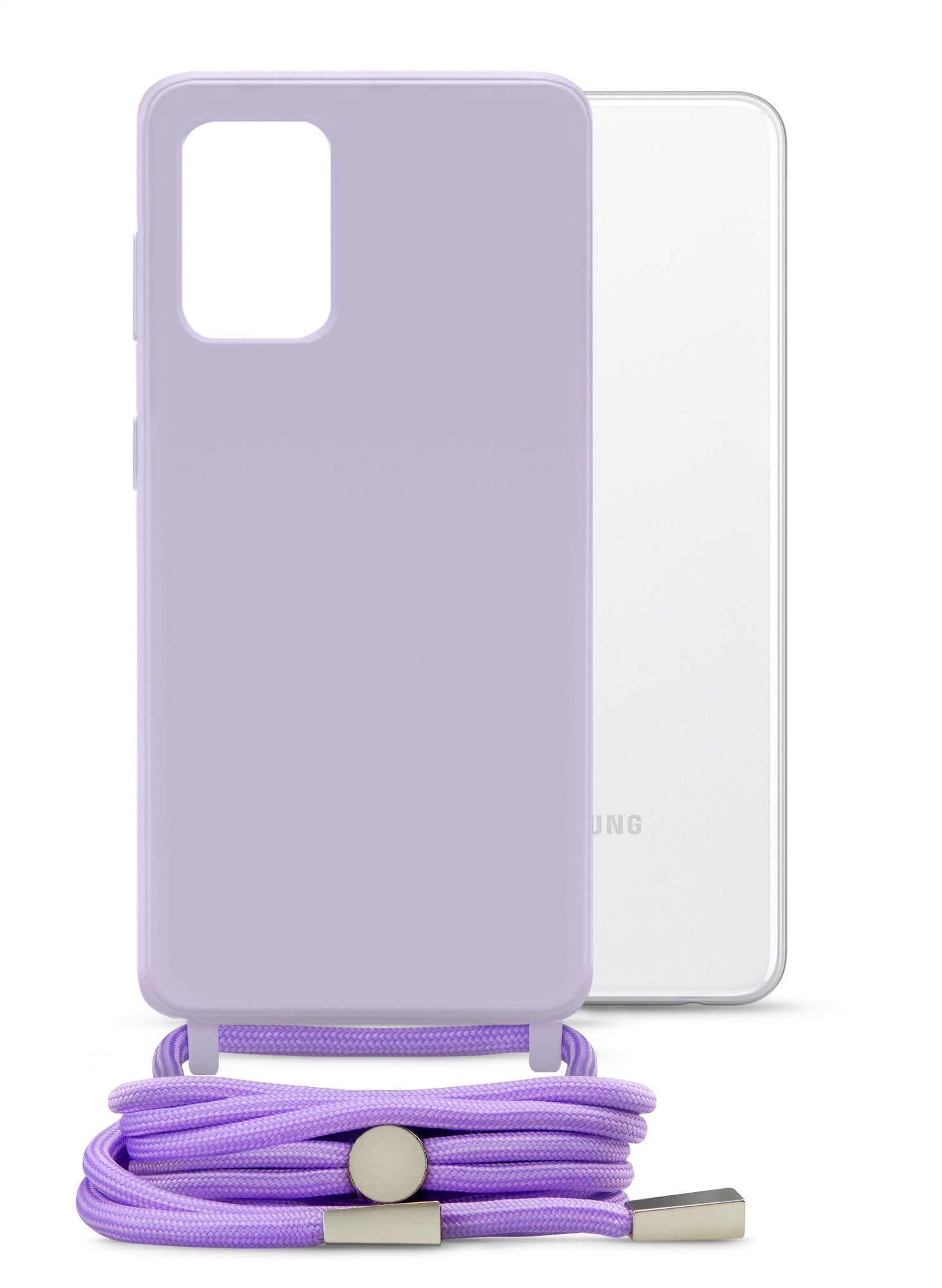 Mobilize Lanyard Gelly Case For Samsung Galaxy A32 5G Pastel Purple