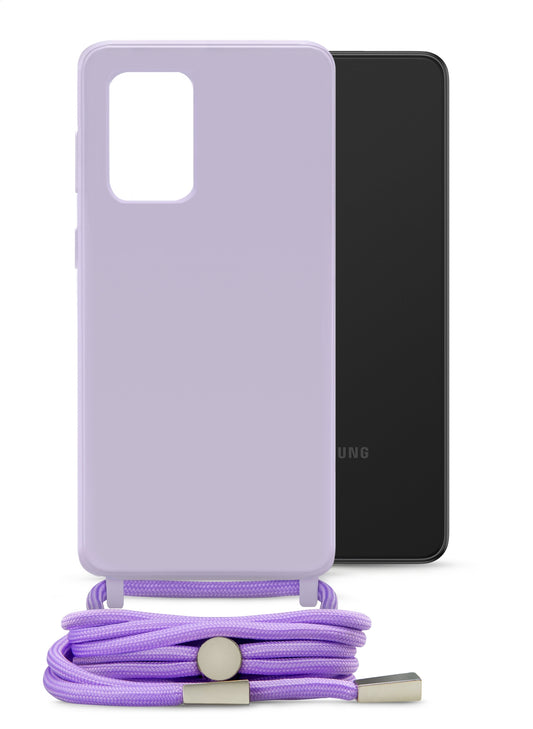 Mobilize Lanyard Gelly Case For Samsung Galaxy A33 5G Pastel Purple
