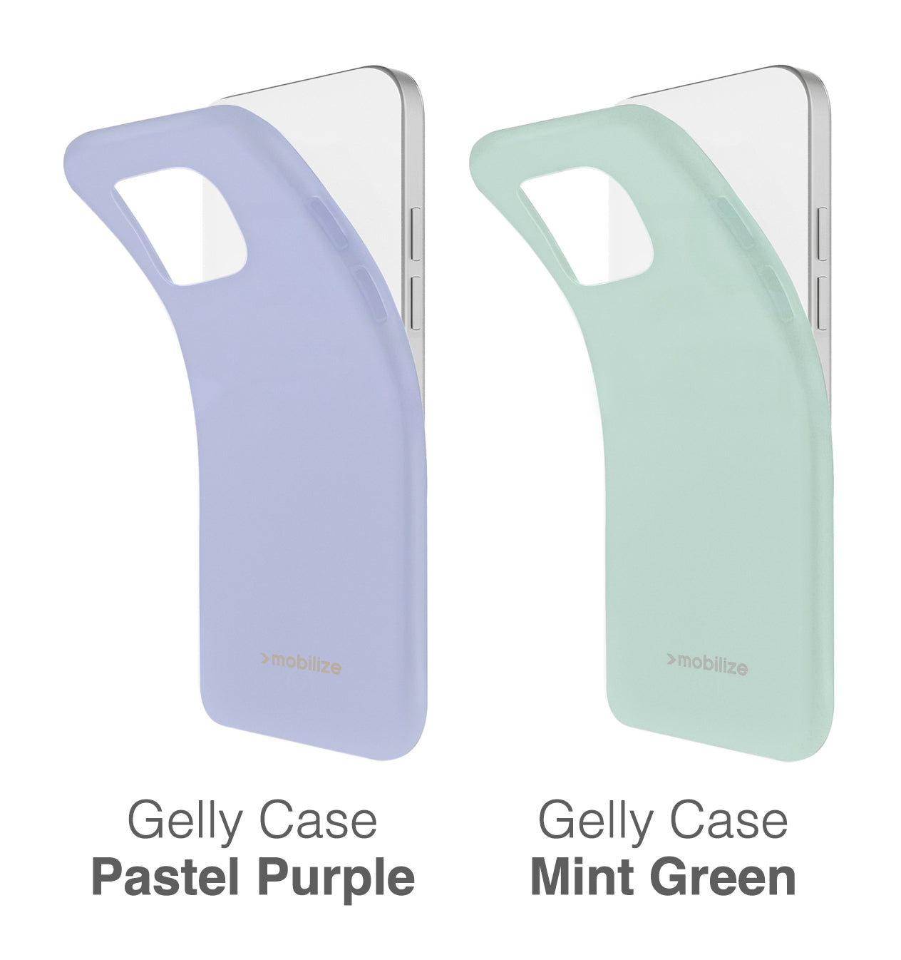 Mobilize Rubber Gelly Case Apple Iphone 13 Mini Pastel Purple