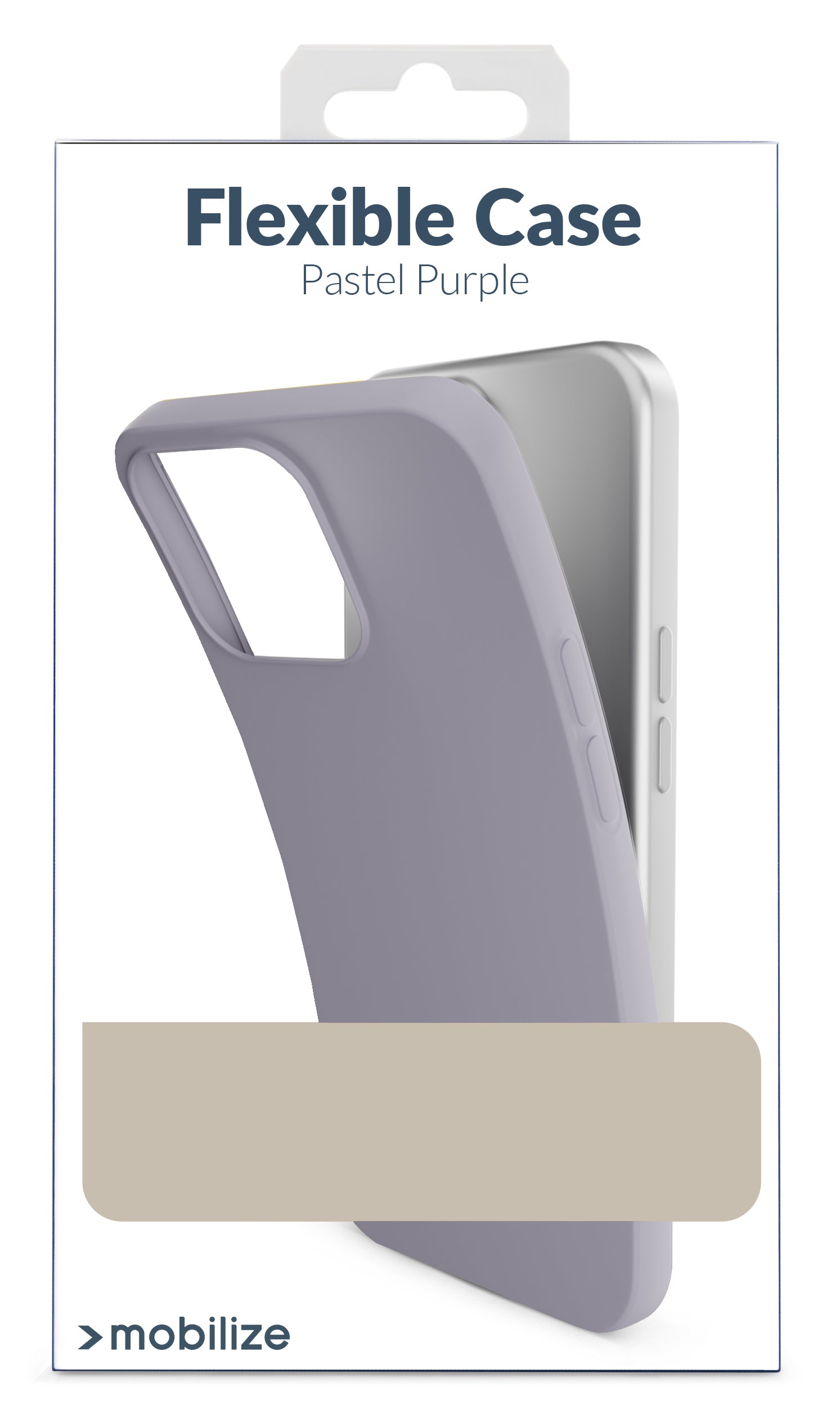 Mobilize Rubber Gelly Case Apple Iphone 13 Mini Pastel Purple