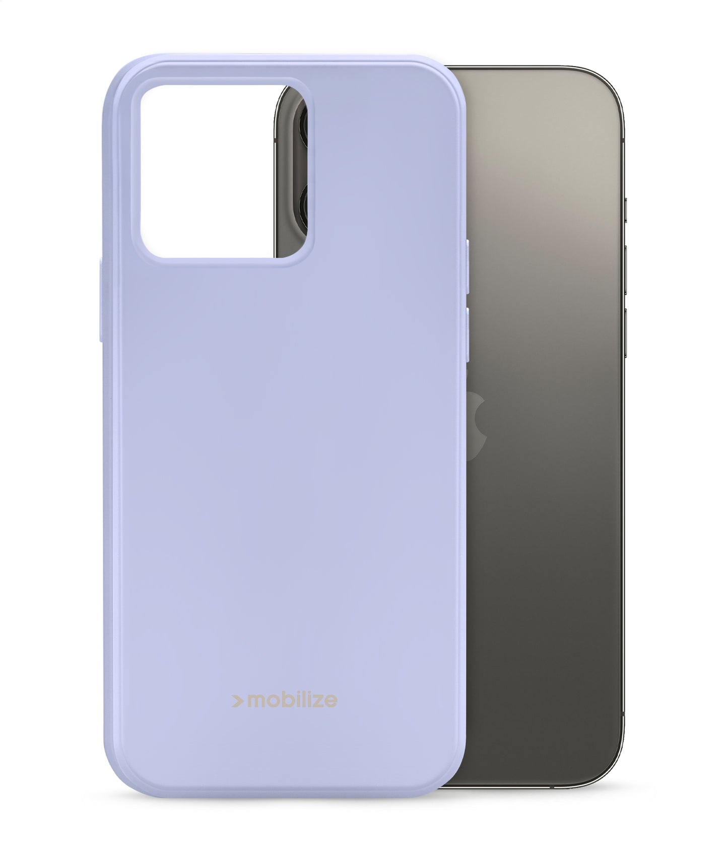 Mobilize Rubber Gelly Case Apple Iphone 13 Pro Max Pastel Purple