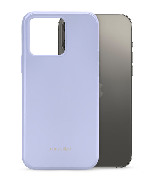 Mobilize Rubber Gelly Case Apple Iphone 13 Pro Max Pastel Purple
