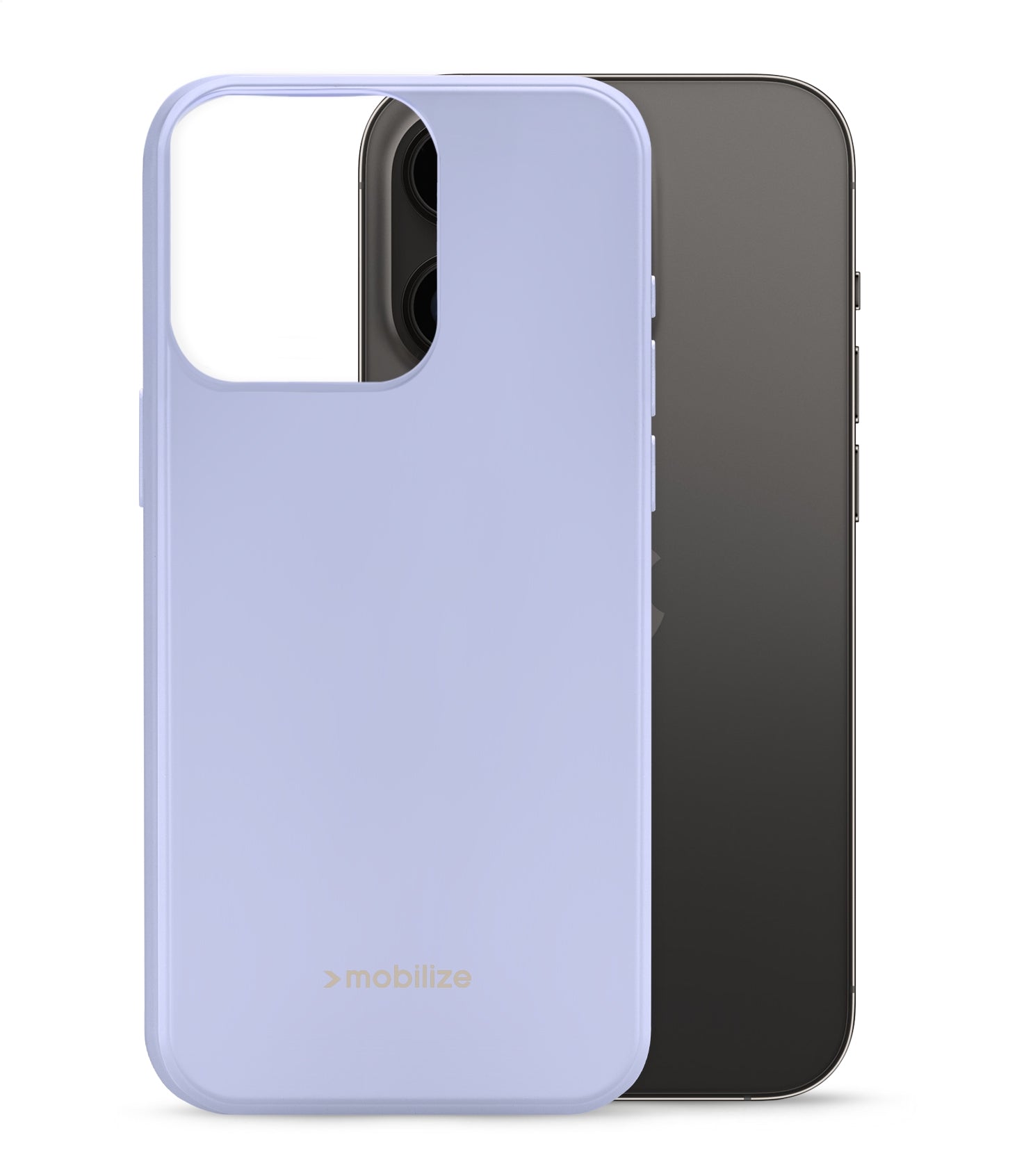 Mobilize Rubber Gelly Case Apple Iphone 14 Pro Pastel Purple