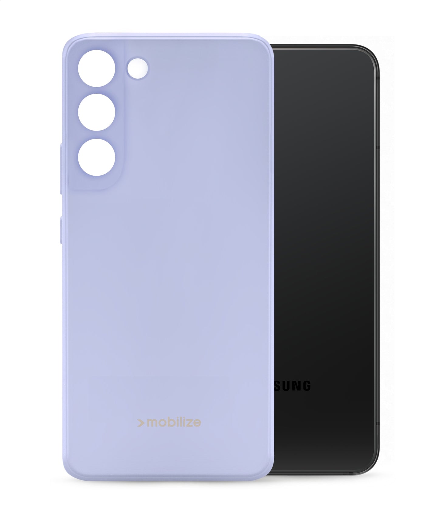 Mobilize Rubber Gelly Case Samsung Galaxy S22 5G Pastel Purple