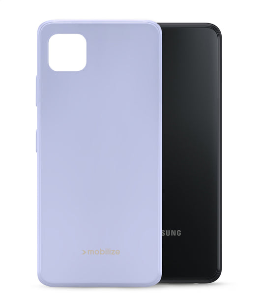 Mobilize Rubber Gelly Case Samsung Galaxy A22 5G Pastel Purple