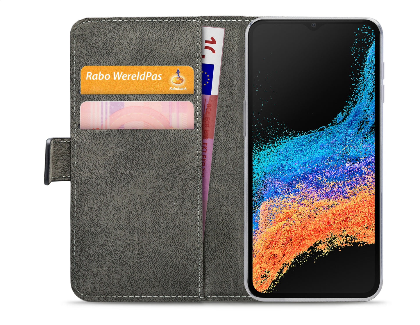 Mobilize Classic Gelly Wallet Book Case Samsung Galaxy Xcover6 Pro Black