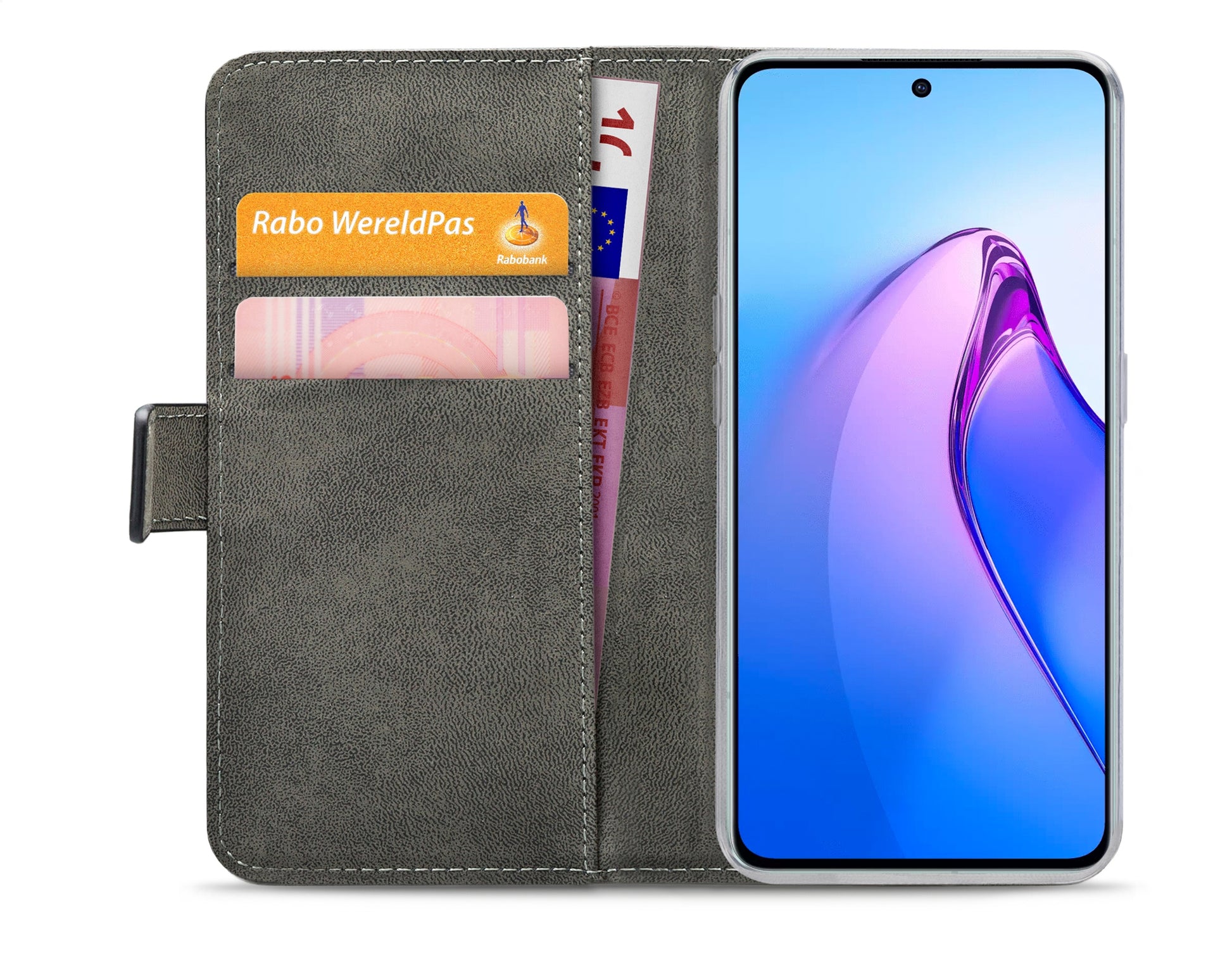 Mobilize Classic Gelly Wallet Book Case Oppo Reno8 Pro 5G Black