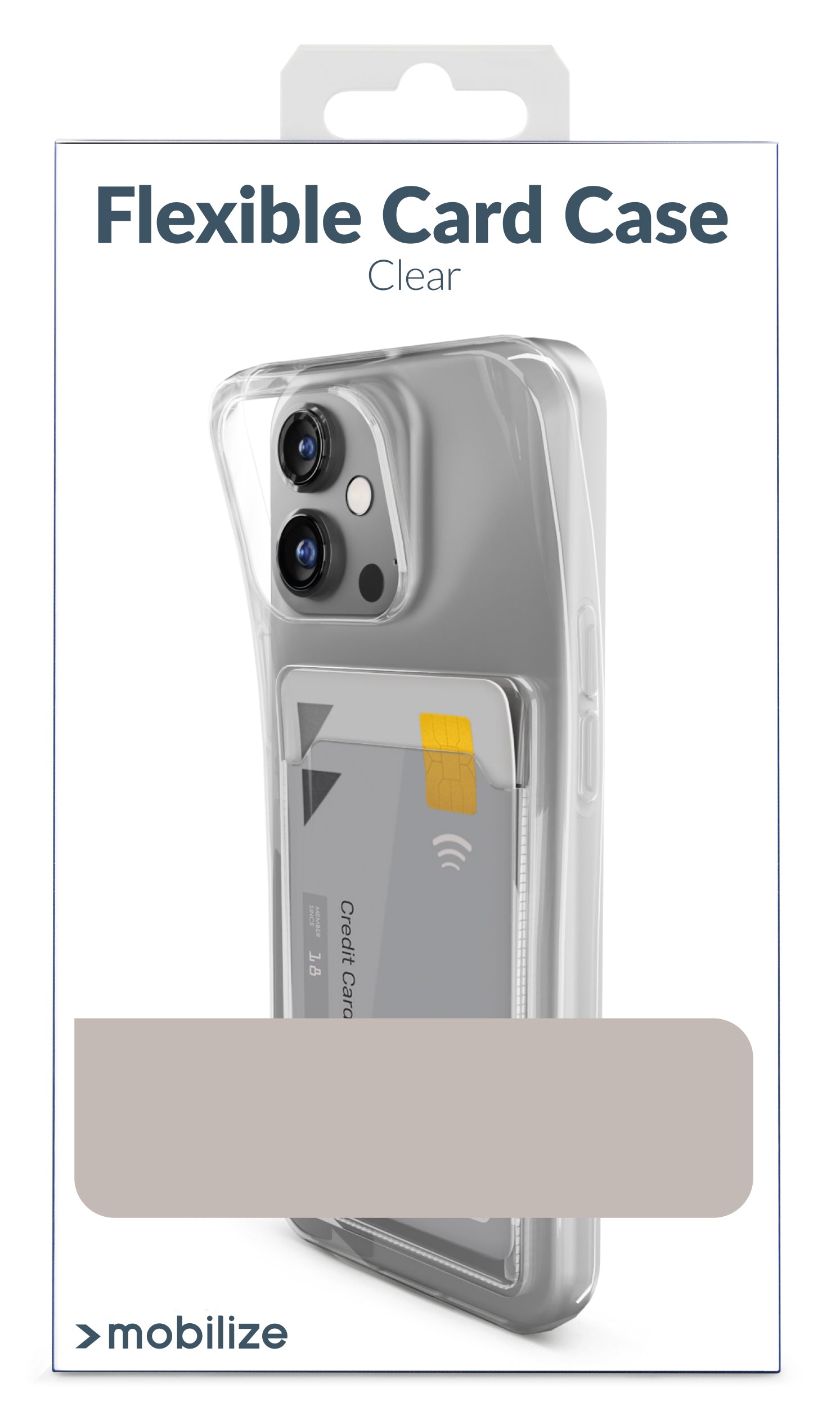 Mobilize Gelly Card Case Samsung Galaxy A32 5G Clear