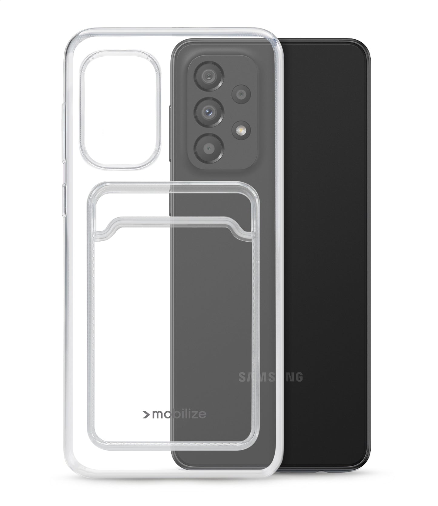 Mobilize Gelly Card Case Samsung Galaxy A13 4G Clear