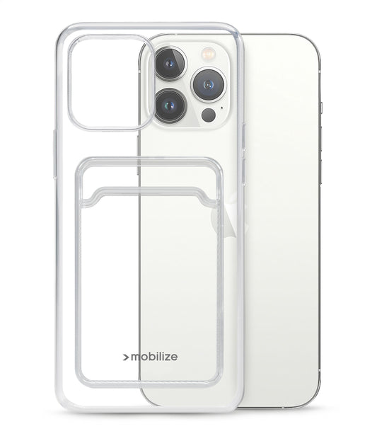 Mobilize Gelly Card Case Apple Iphone 13 Pro Max Clear