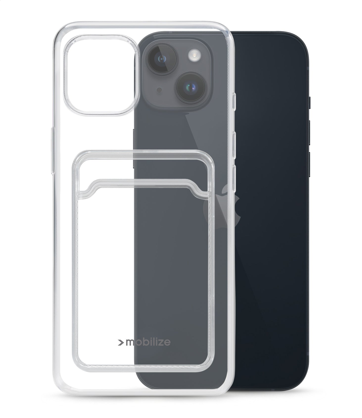 Mobilize Gelly Card Case Apple Iphone 14 Plus Clear