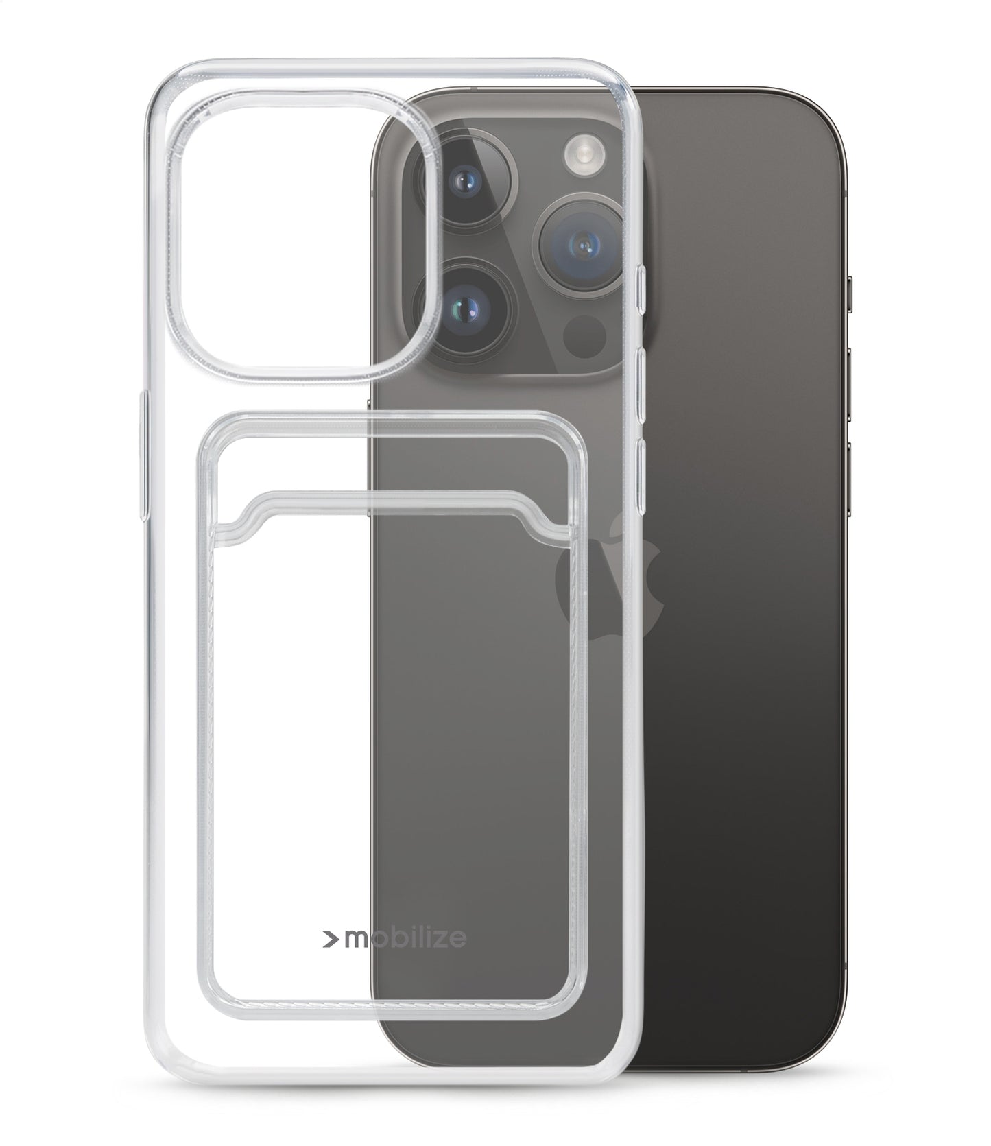 Mobilize Gelly Card Case Apple Iphone 14 Pro Clear