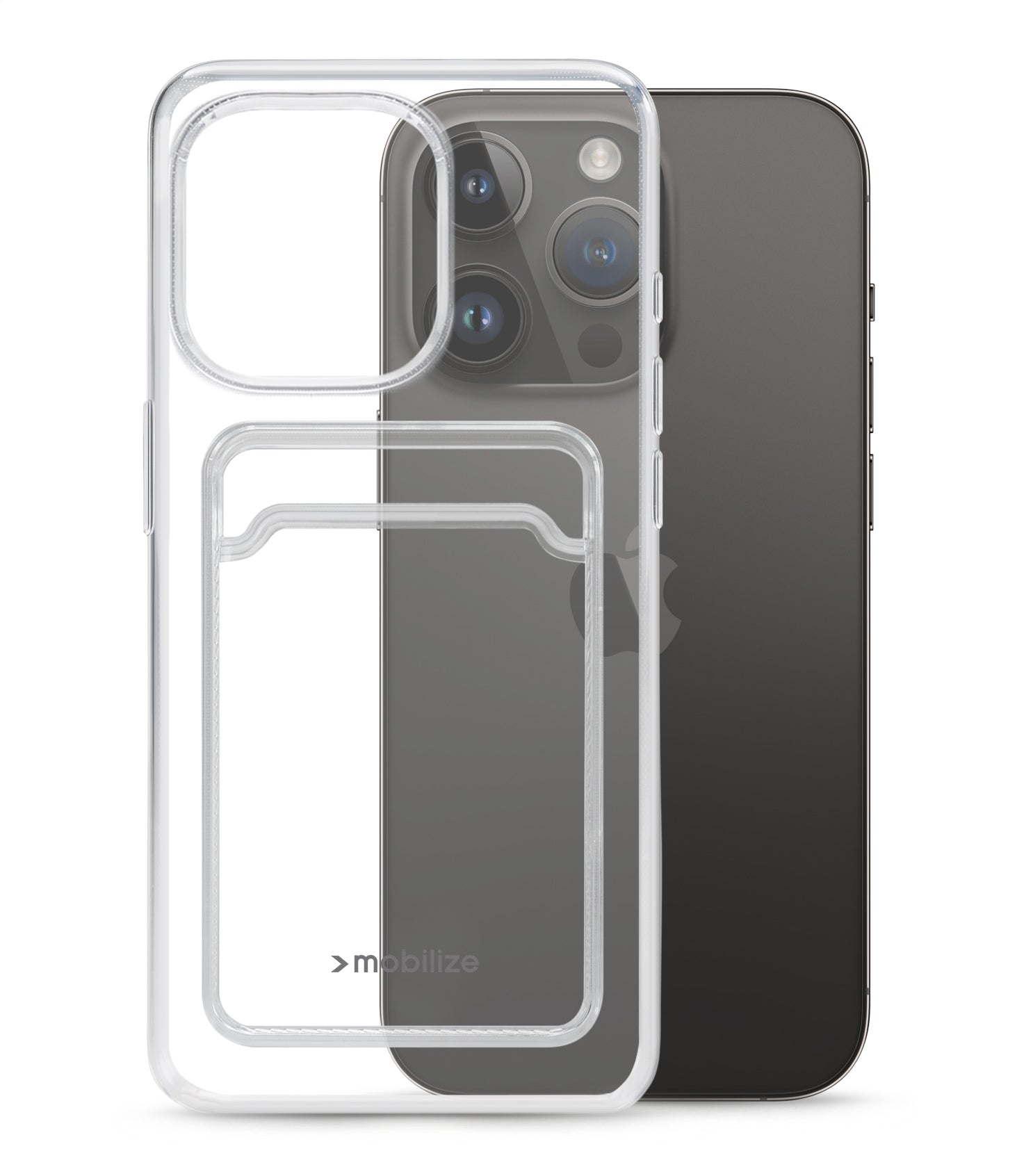 Mobilize Gelly Card Case Apple Iphone 14 Pro Clear