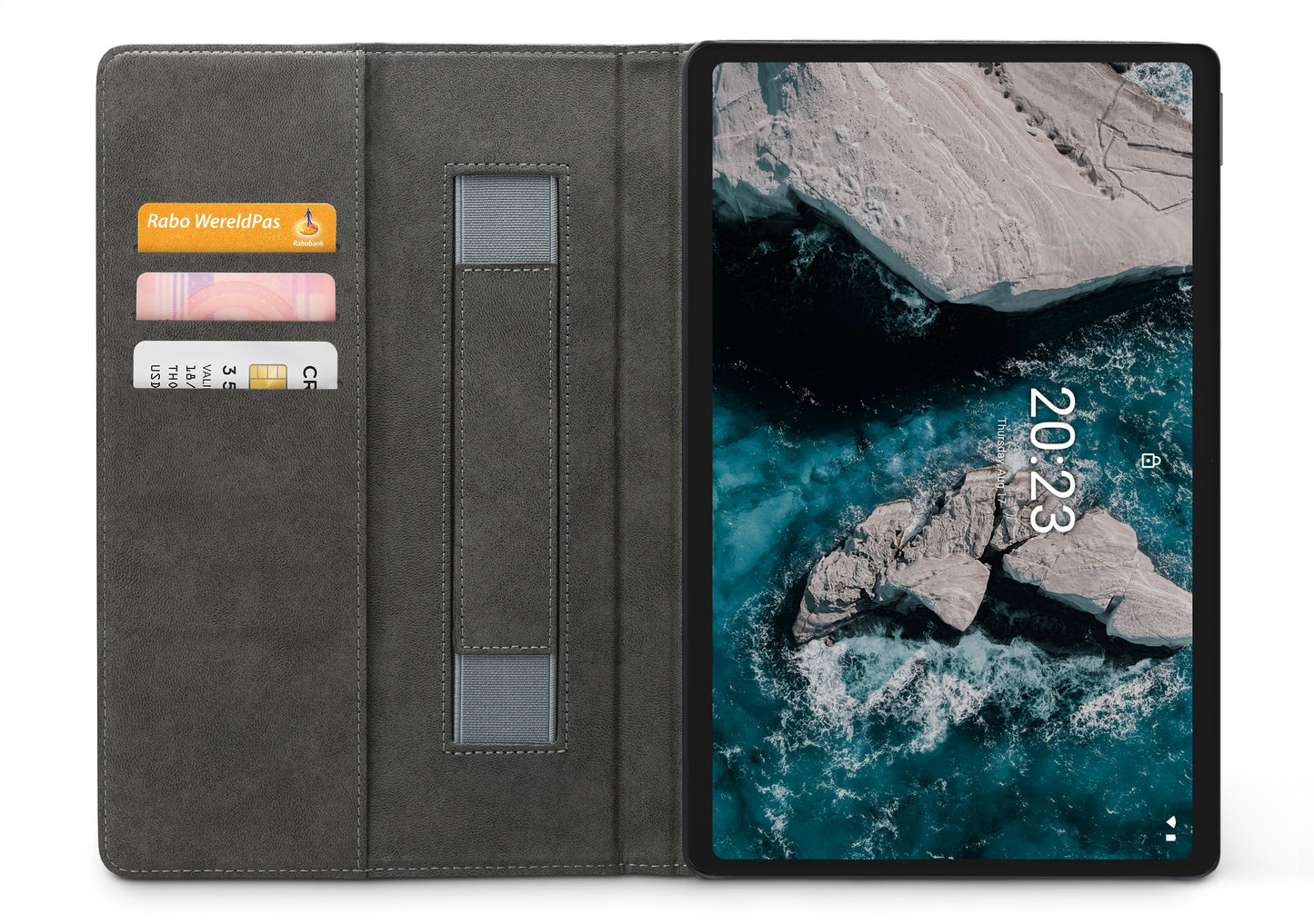 Mobilize Premium Folio Case Nokia T21 10.4 Black