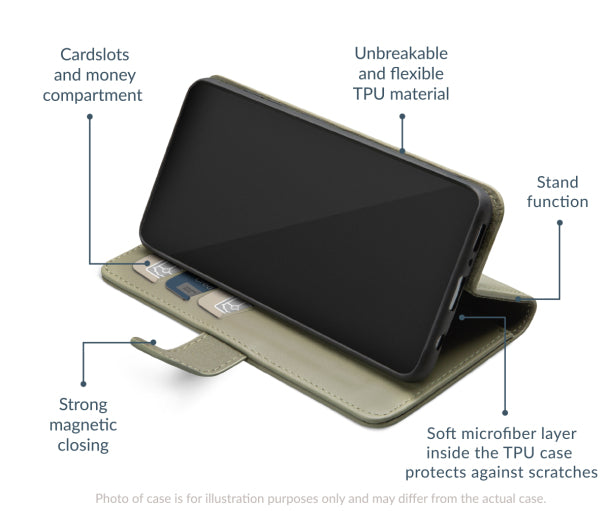 Mobilize Premium Gelly Wallet Book Case Apple Iphone 14 Pro Green