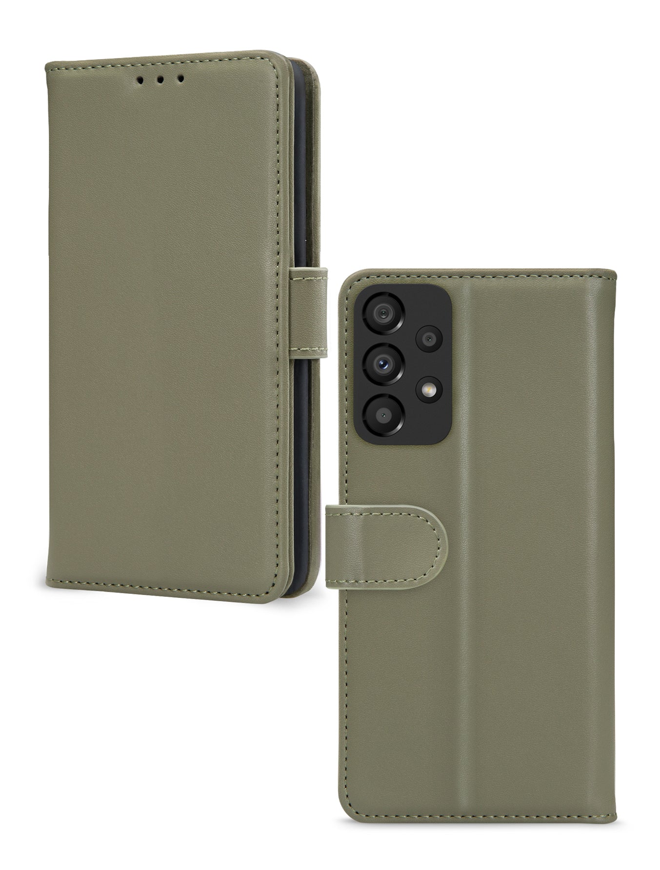 Mobilize Premium Gelly Wallet Book Case Samsung Galaxy A33 5G Green
