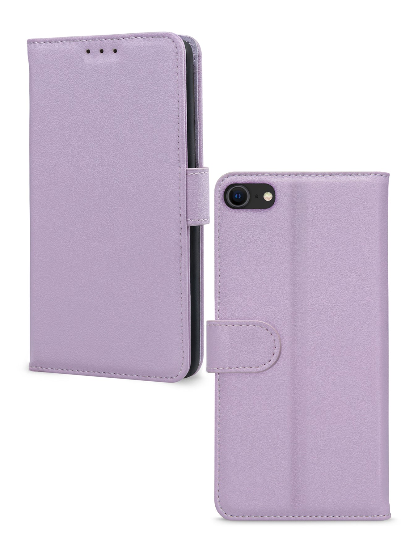 Mobilize Premium Gelly Wallet Book Case Apple Iphone 6/6S/7/8/Se (2020/2022) Purple