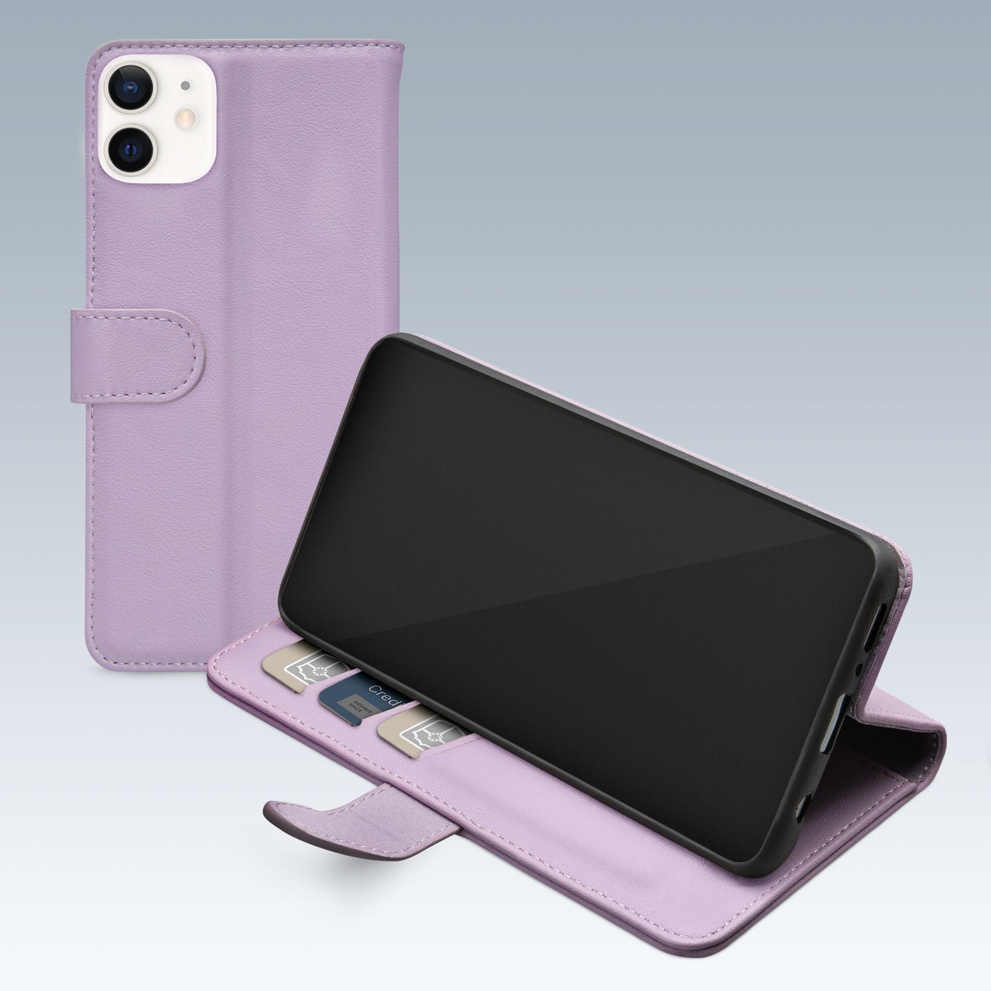Mobilize Premium Gelly Wallet Book Case Apple Iphone 11 Purple