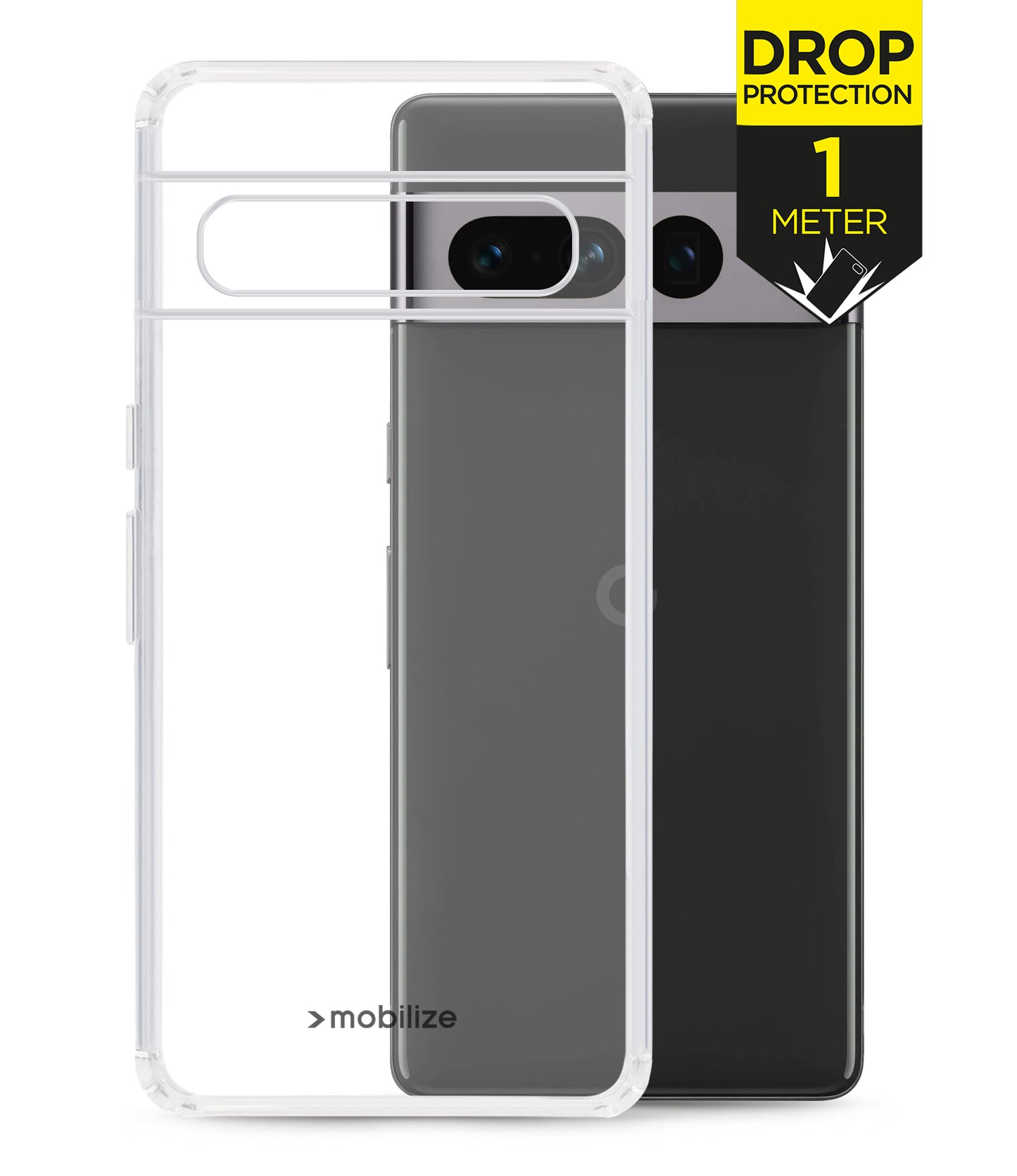Mobilize Naked Protection Case Google Pixel 7 Pro Clear