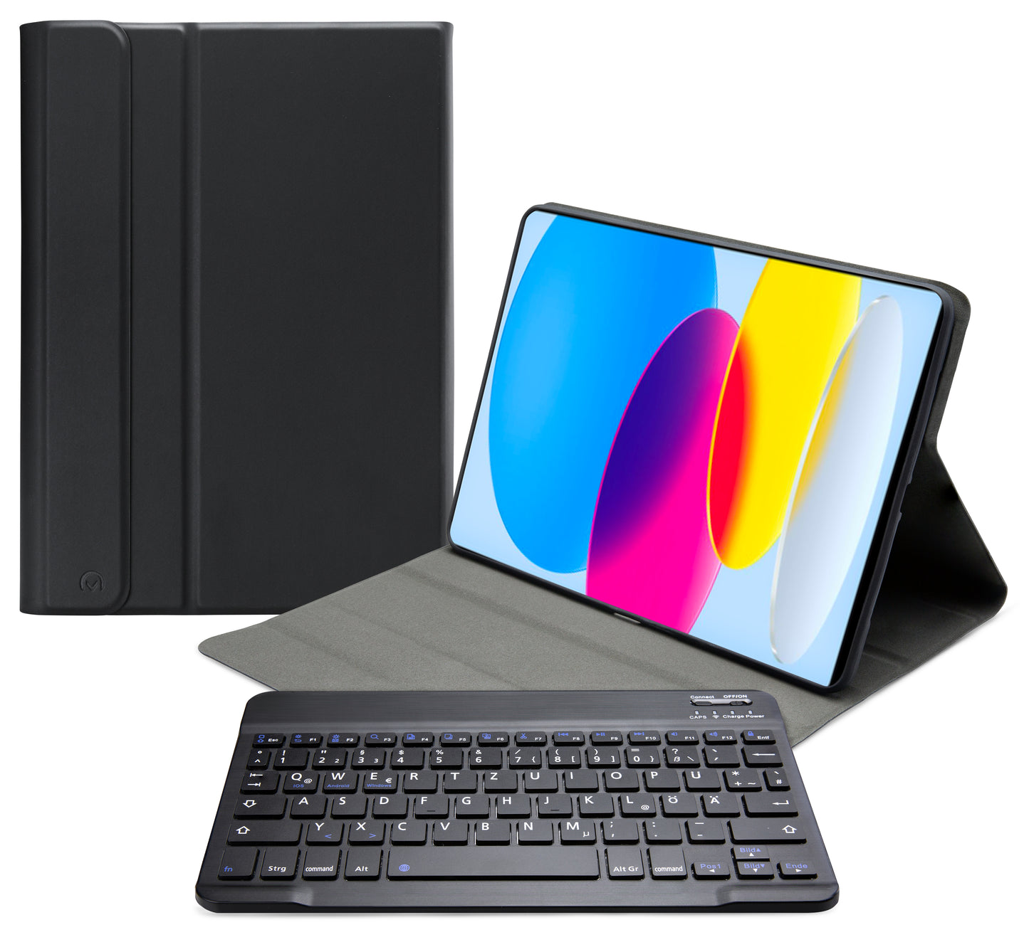 Mobilize Detachable Bluetooth Keyboard Case Apple Ipad 10.9 (2022) Black Qwertz