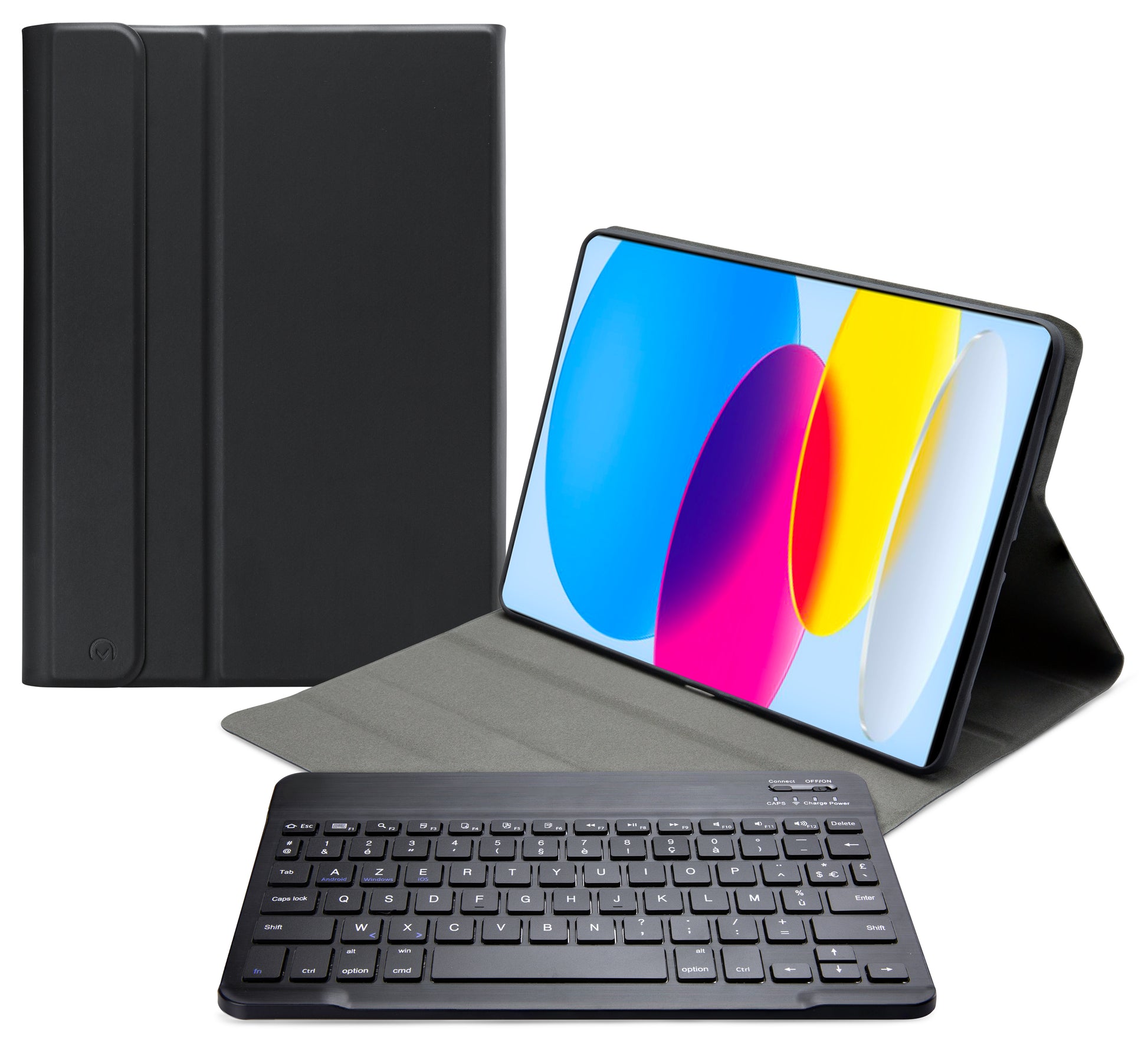 Mobilize Detachable Bluetooth Keyboard Case Apple Ipad 10.9 (2022) Black Azerty