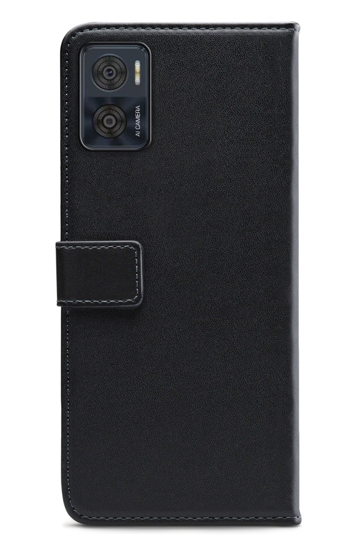 Mobilize Classic Gelly Wallet Book Case Motorola Moto E22 4G/E22I 4G Black