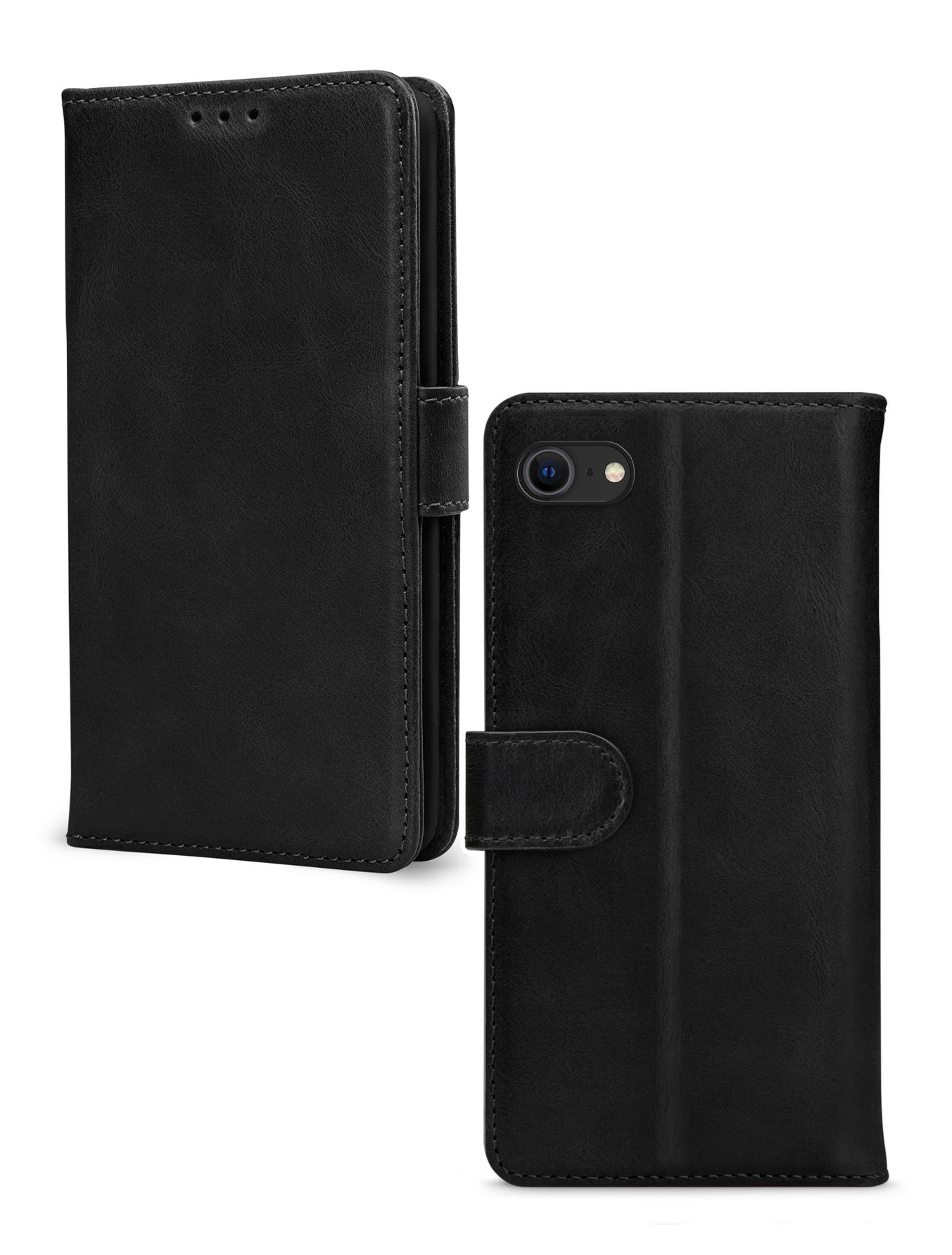 Mobilize Leather Wallet Apple Iphone 6/6S/7/8/Se (2020/2022) Black