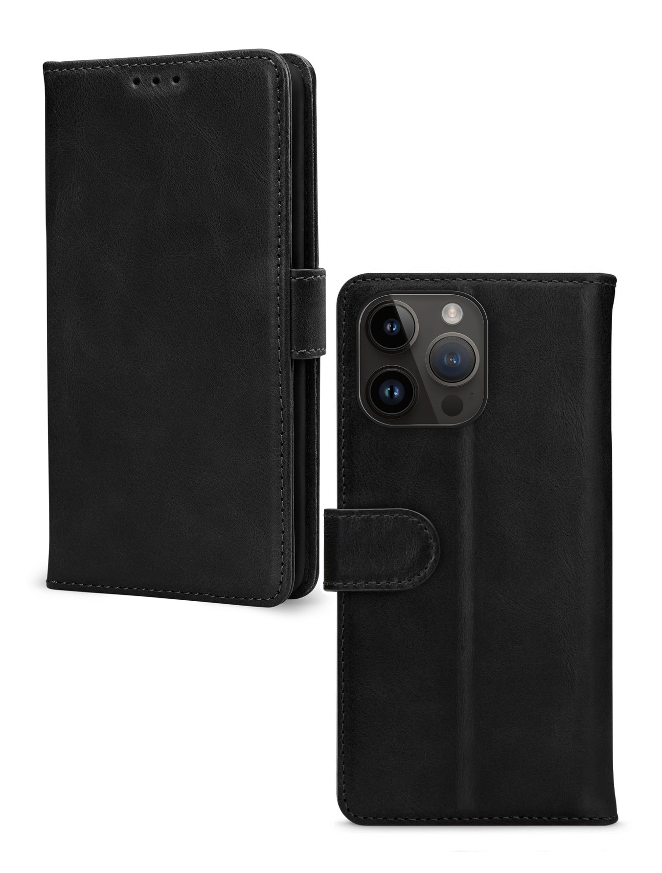 Mobilize Leather Wallet Apple Iphone 14 Pro Max Black