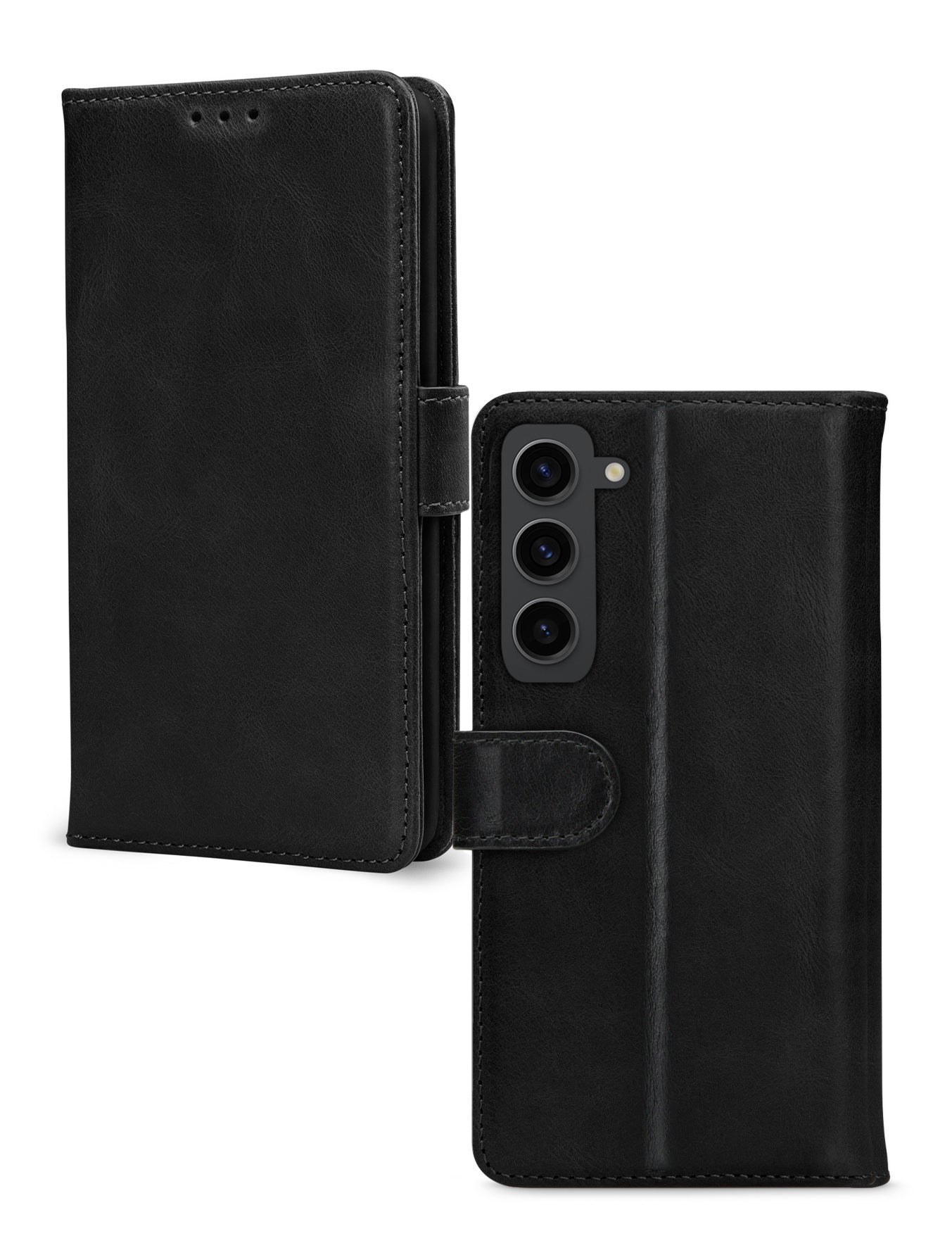 Mobilize Leather Wallet Samsung Galaxy S23 5G Black