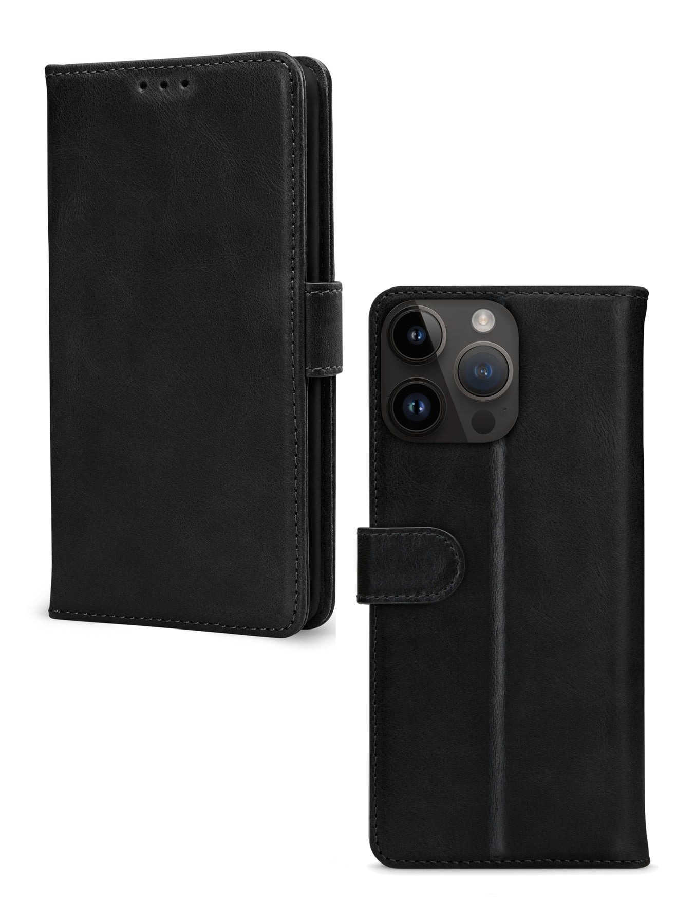 Mobilize Premium Gelly Wallet Book Case Apple Iphone 14 Pro Max Black