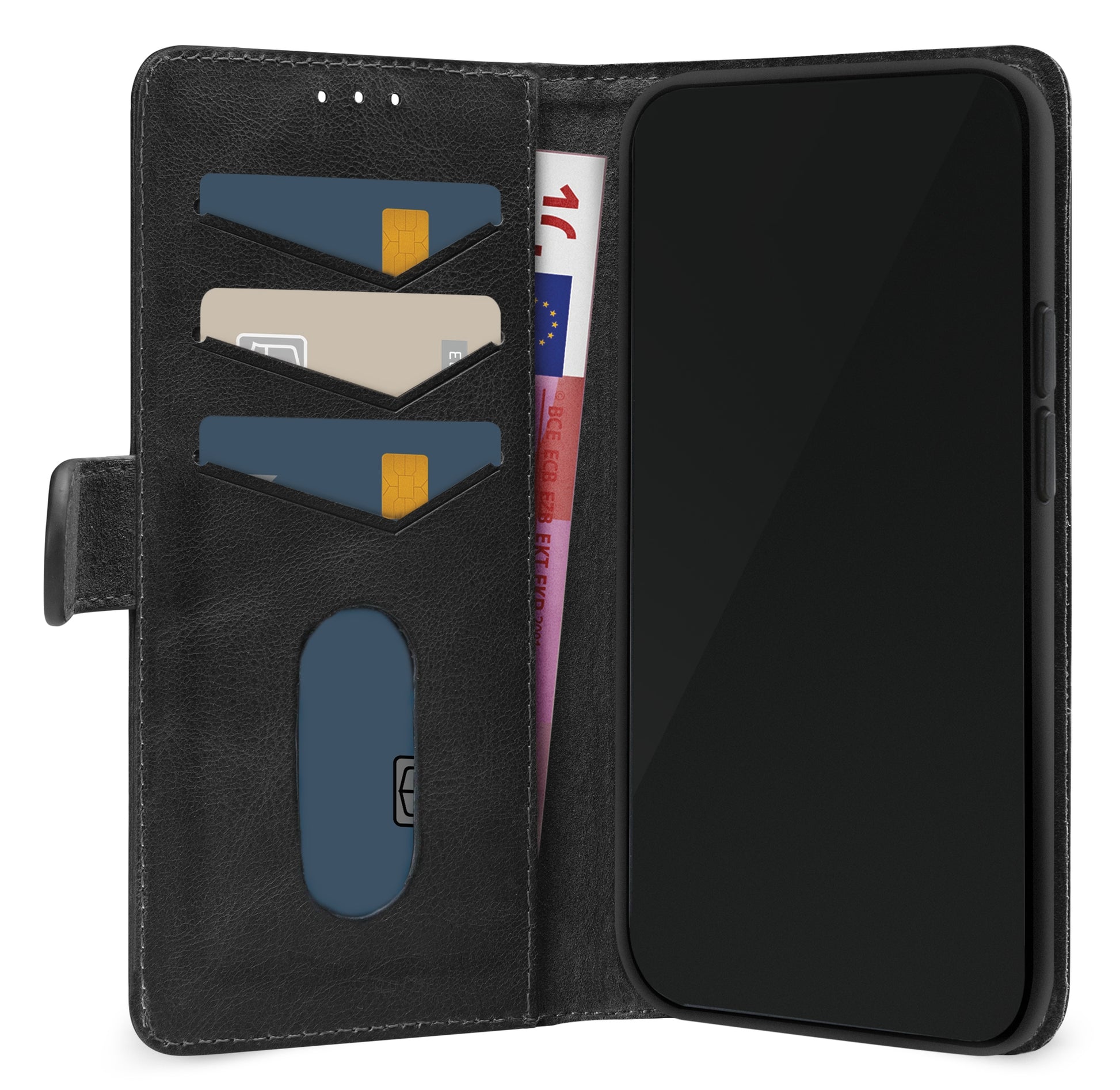 Mobilize Premium Gelly Wallet Book Case Apple Iphone 12/12 Pro Black