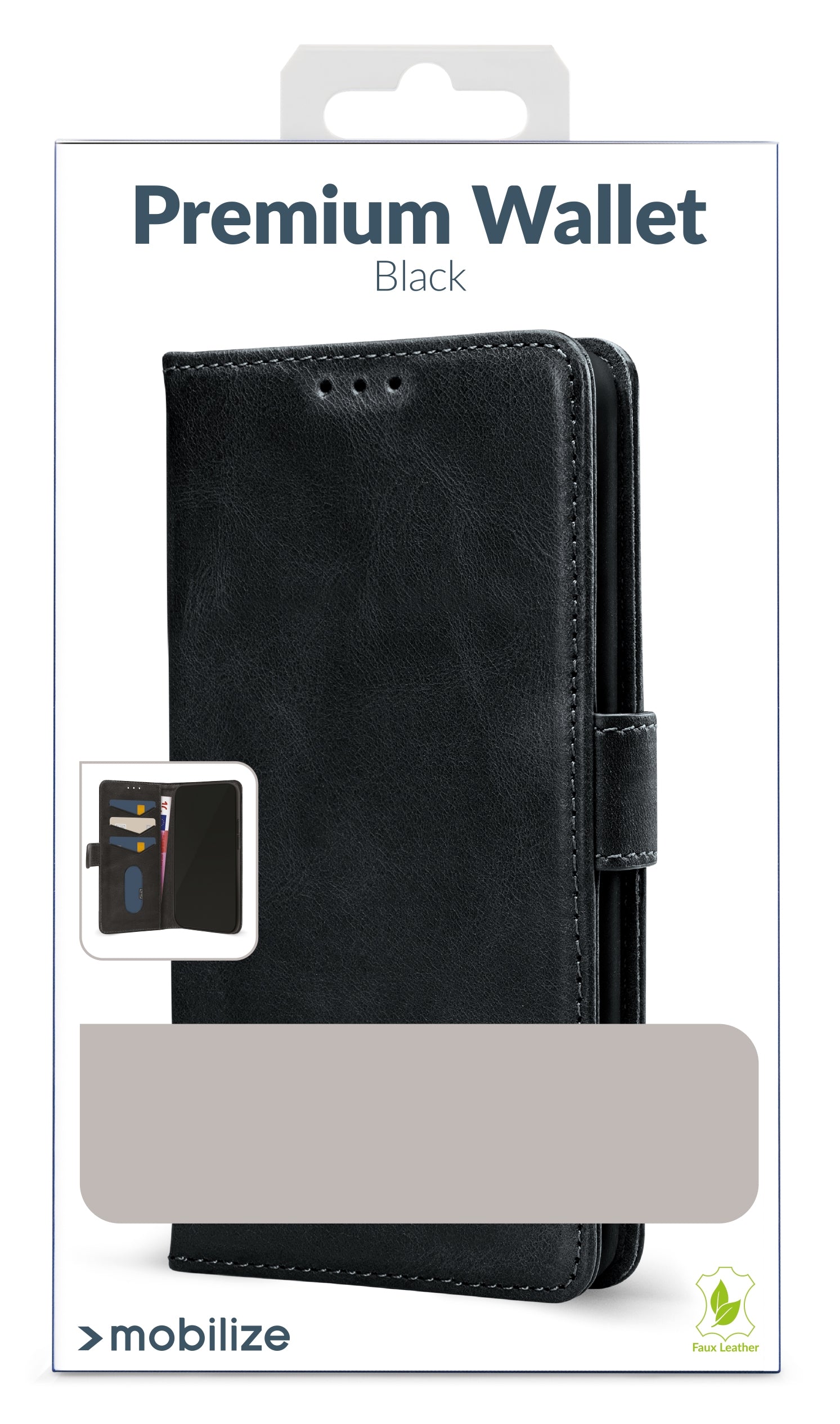 Mobilize Premium Gelly Wallet Book Case Apple Iphone 12/12 Pro Black