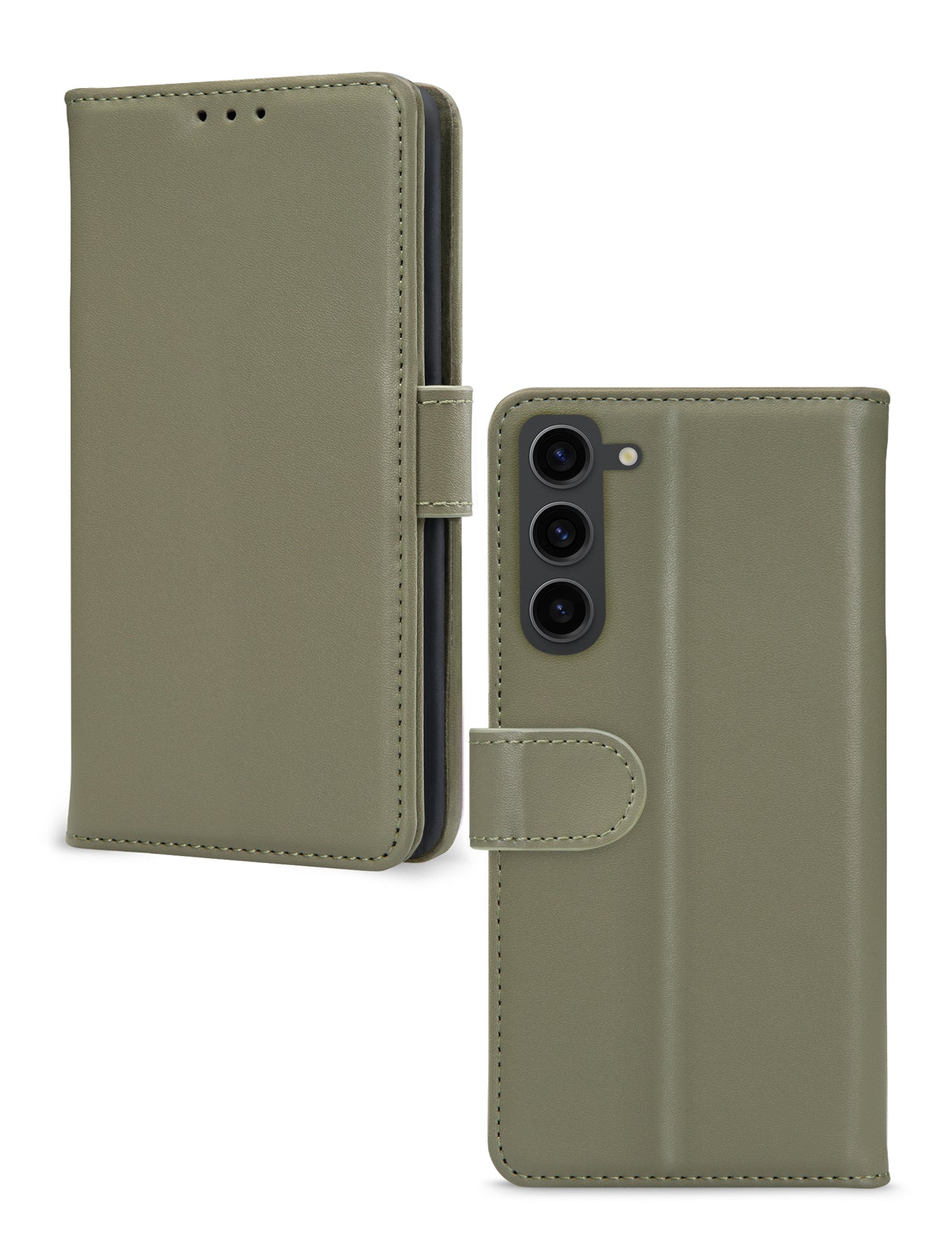 Mobilize Premium Gelly Wallet Book Case Samsung Galaxy S23+ 5G Green