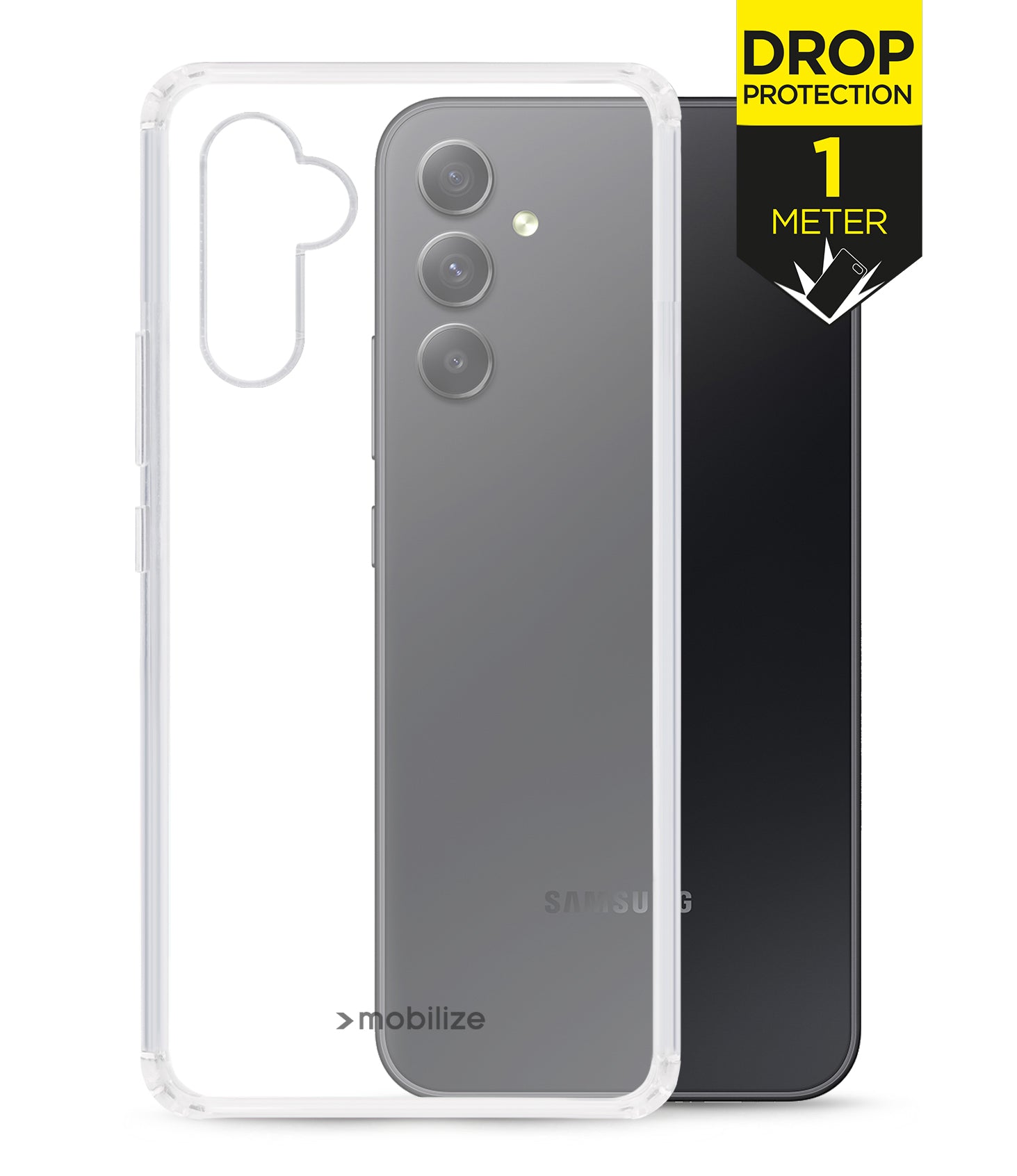 Mobilize Naked Protection Case Samsung Galaxy A34 5G Clear