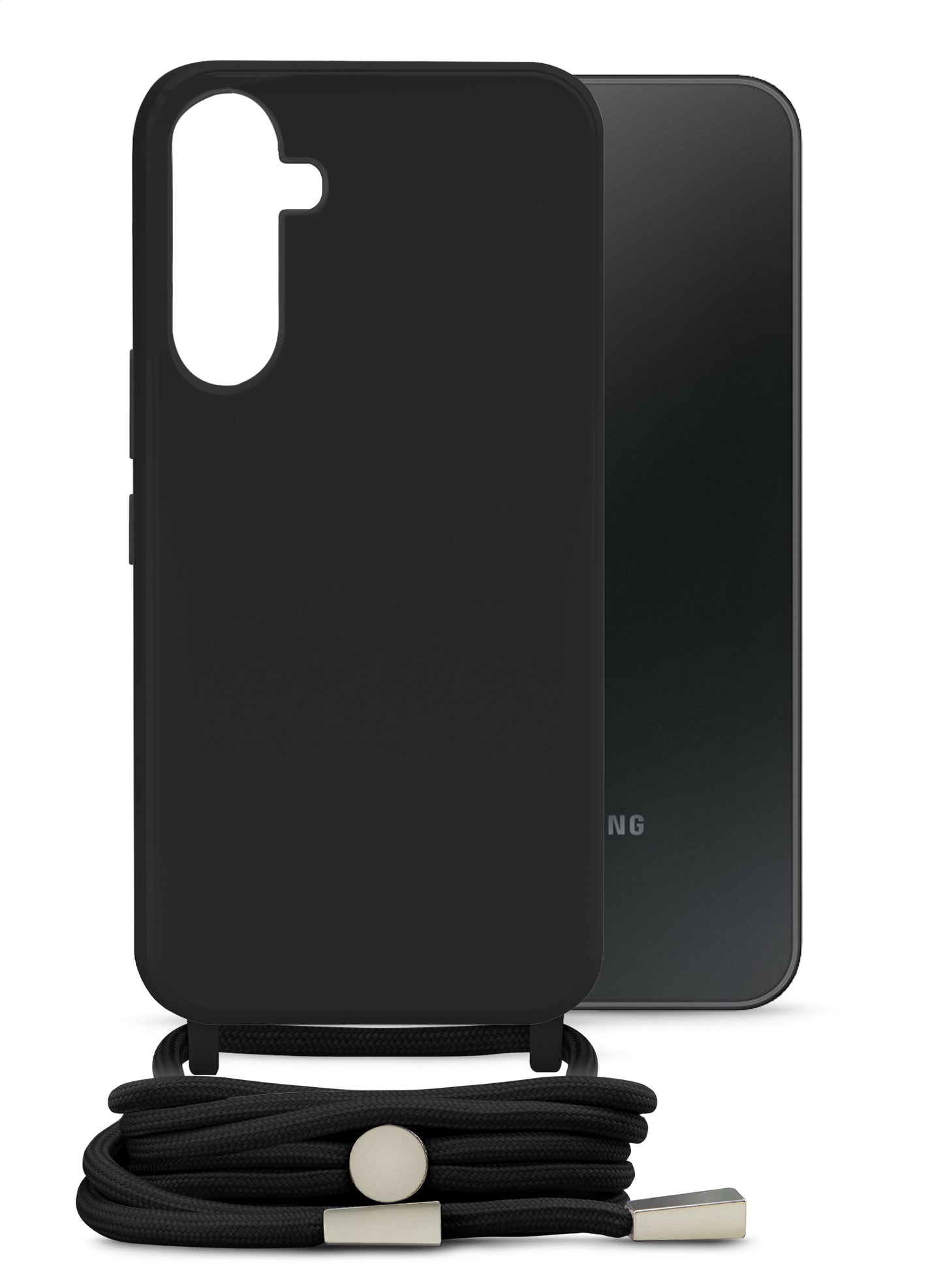Mobilize Lanyard Gelly Case For Samsung Galaxy A34 5G Black