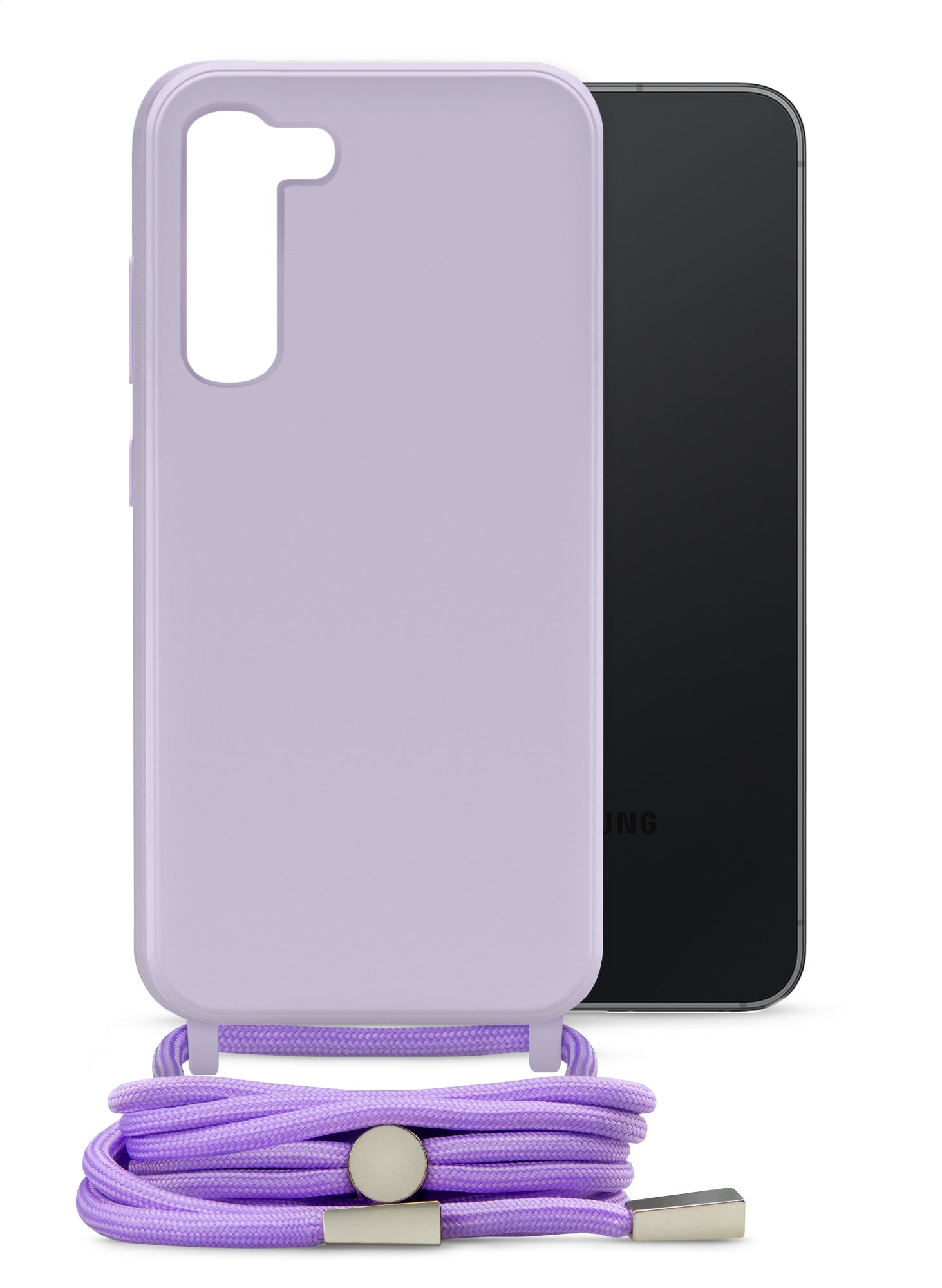 Mobilize Lanyard Gelly Case For Samsung Galaxy S23+ 5G Pastel Purple
