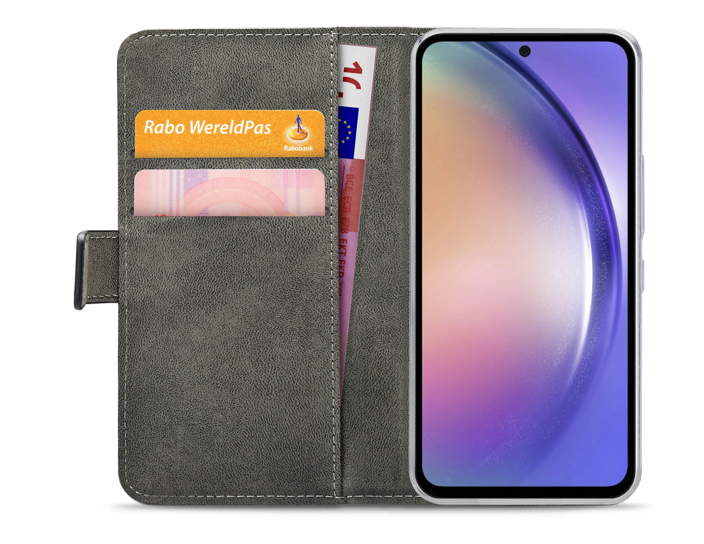 Mobilize Classic Gelly Wallet Book Case Samsung Galaxy A54 5G Black