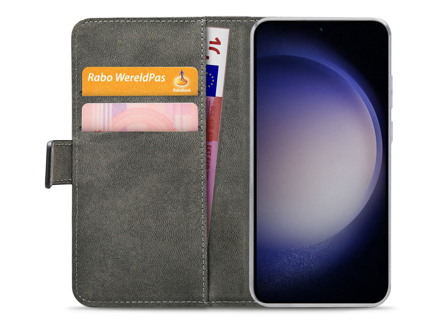 Mobilize Classic Gelly Wallet Book Case Samsung Galaxy S23 5G Black