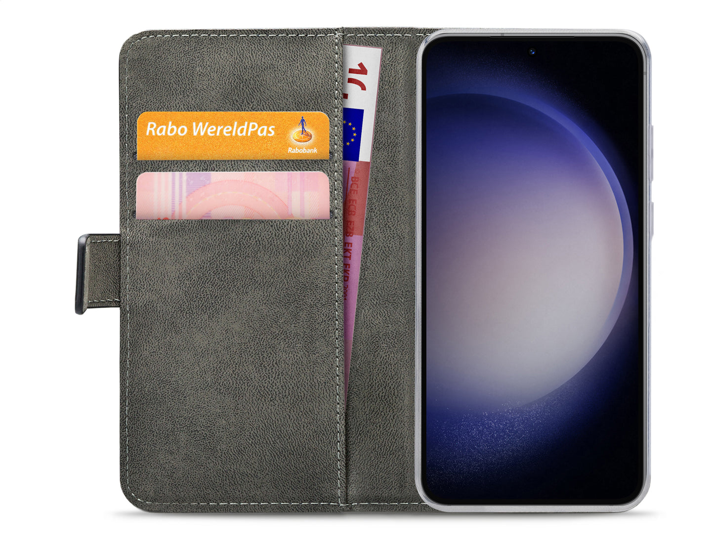 Mobilize Classic Gelly Wallet Book Case Samsung Galaxy S23+ 5G Black