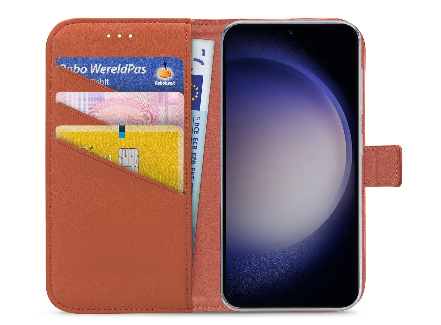 My Style Flex Wallet For Samsung Galaxy S23+ 5G Rust Red