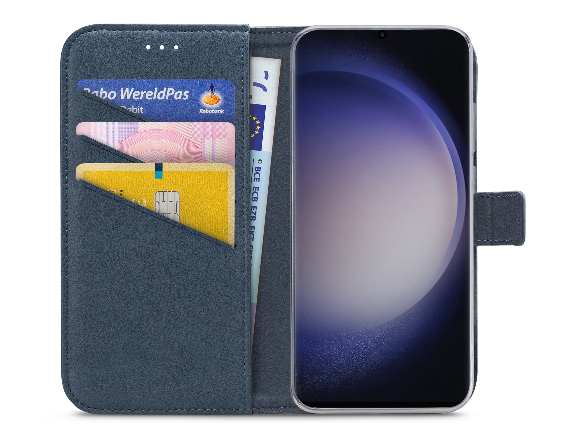 My Style Flex Wallet For Samsung Galaxy S23 Ultra 5G Ocean Blue