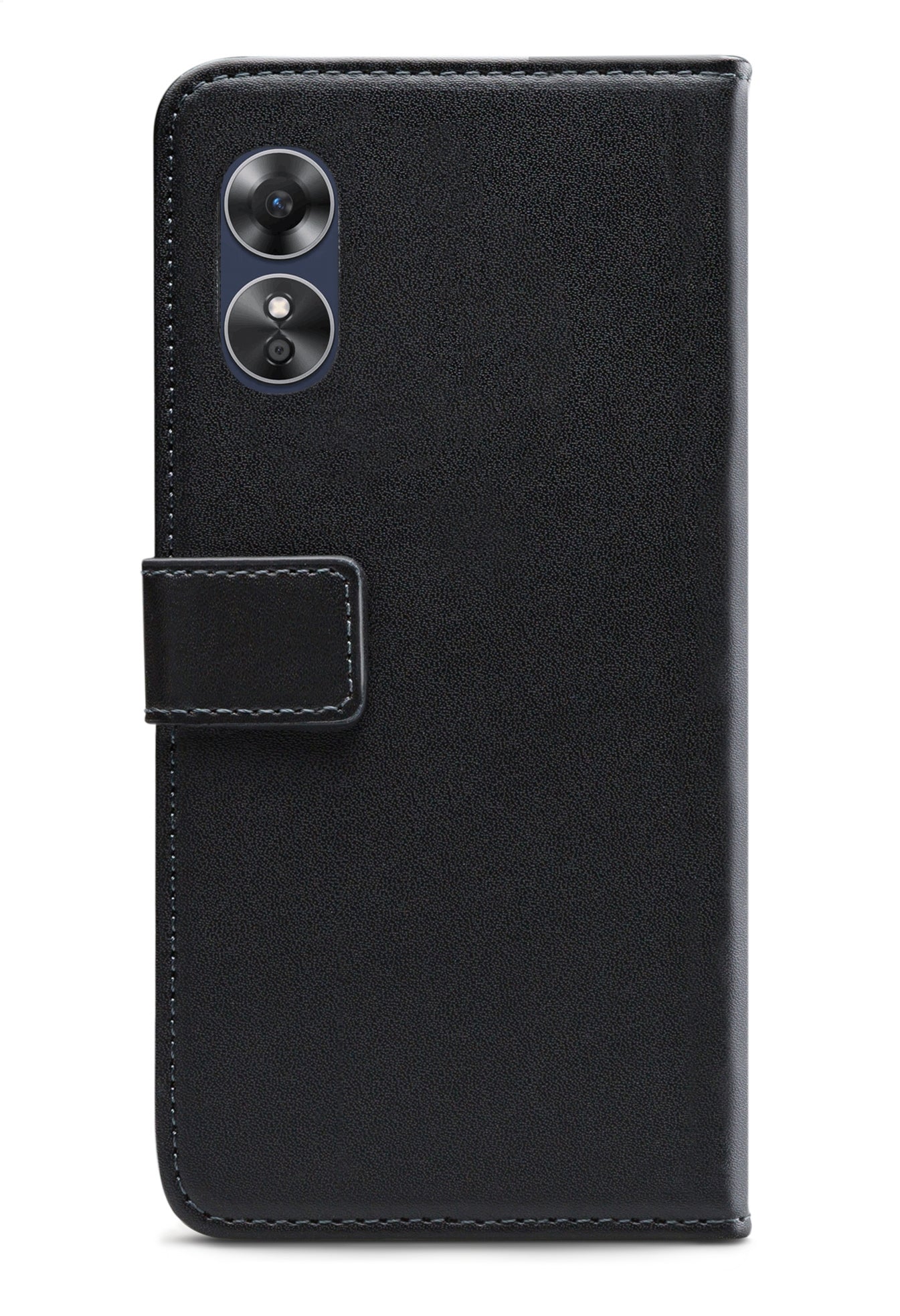 Mobilize Classic Gelly Wallet Book Case Oppo A17 Black