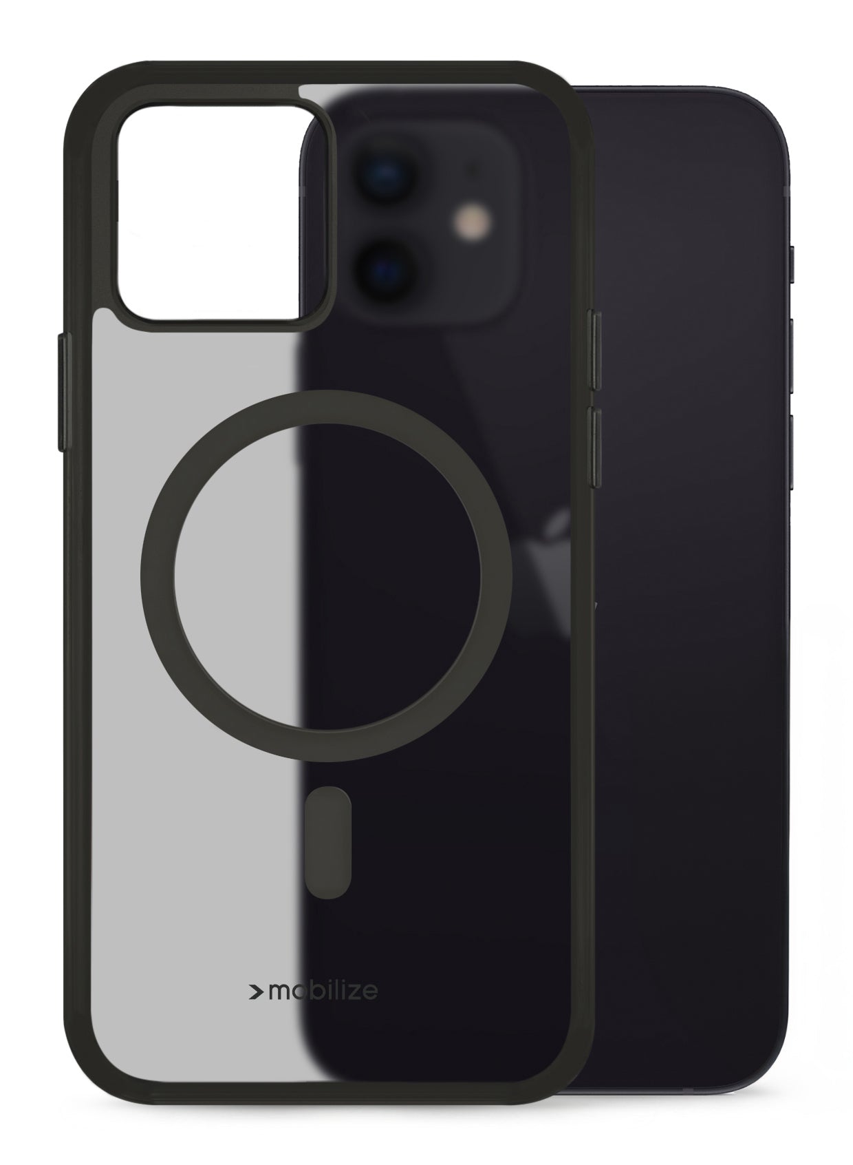 Mobilize Magsafe Compatible Hybrid Pro Case Apple Iphone 12/12 Pro Black